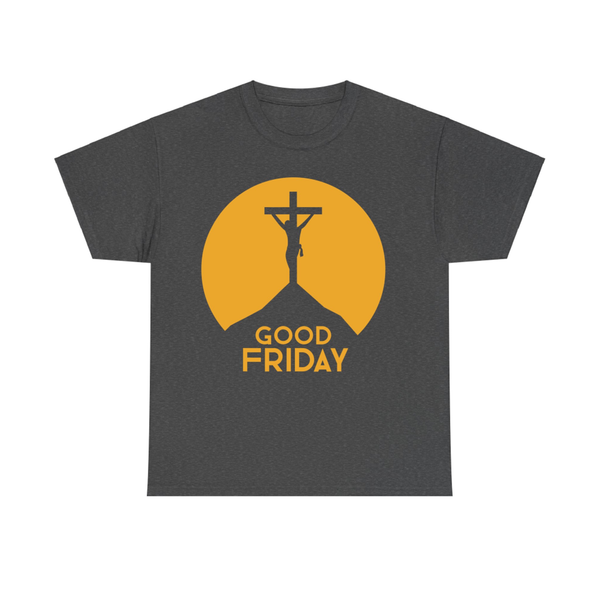 Good Friday Holy Week Christian Faith Love Sunset Graphic Holy Week Reflection T-Shirt