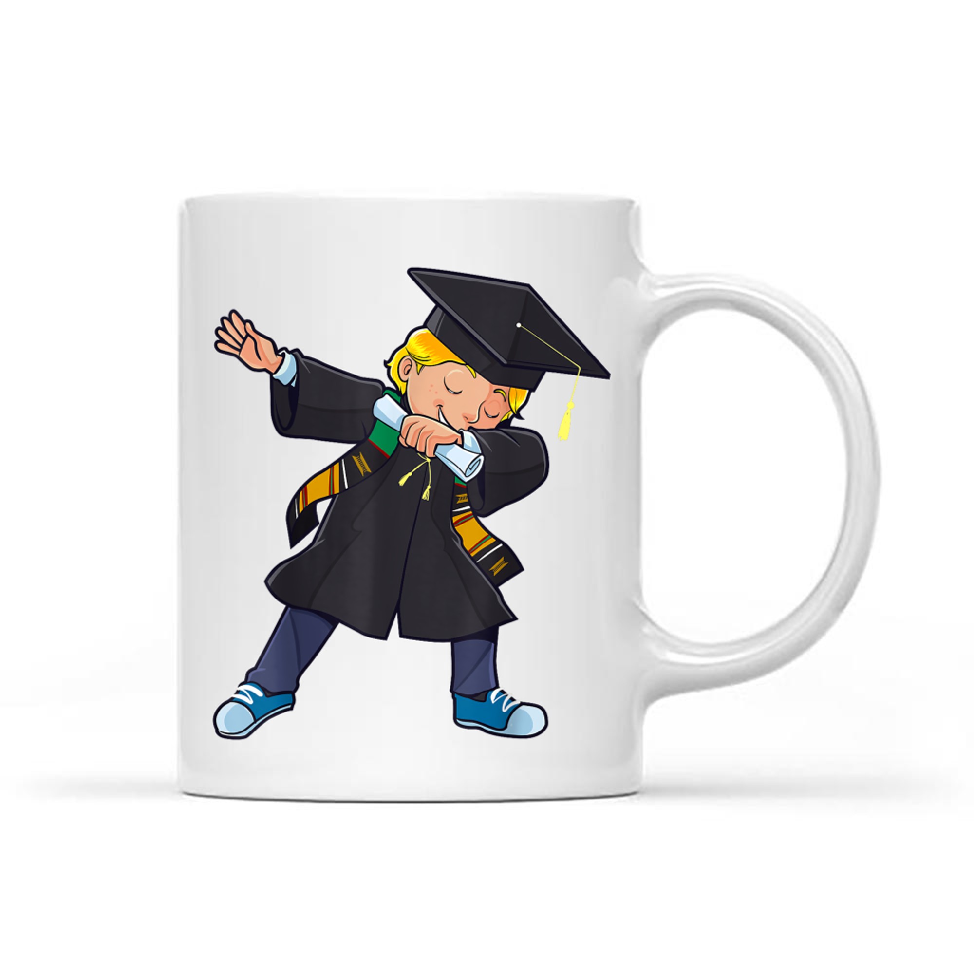 Graduation Class Dabbing Funny Boy Graduate Dab Mug