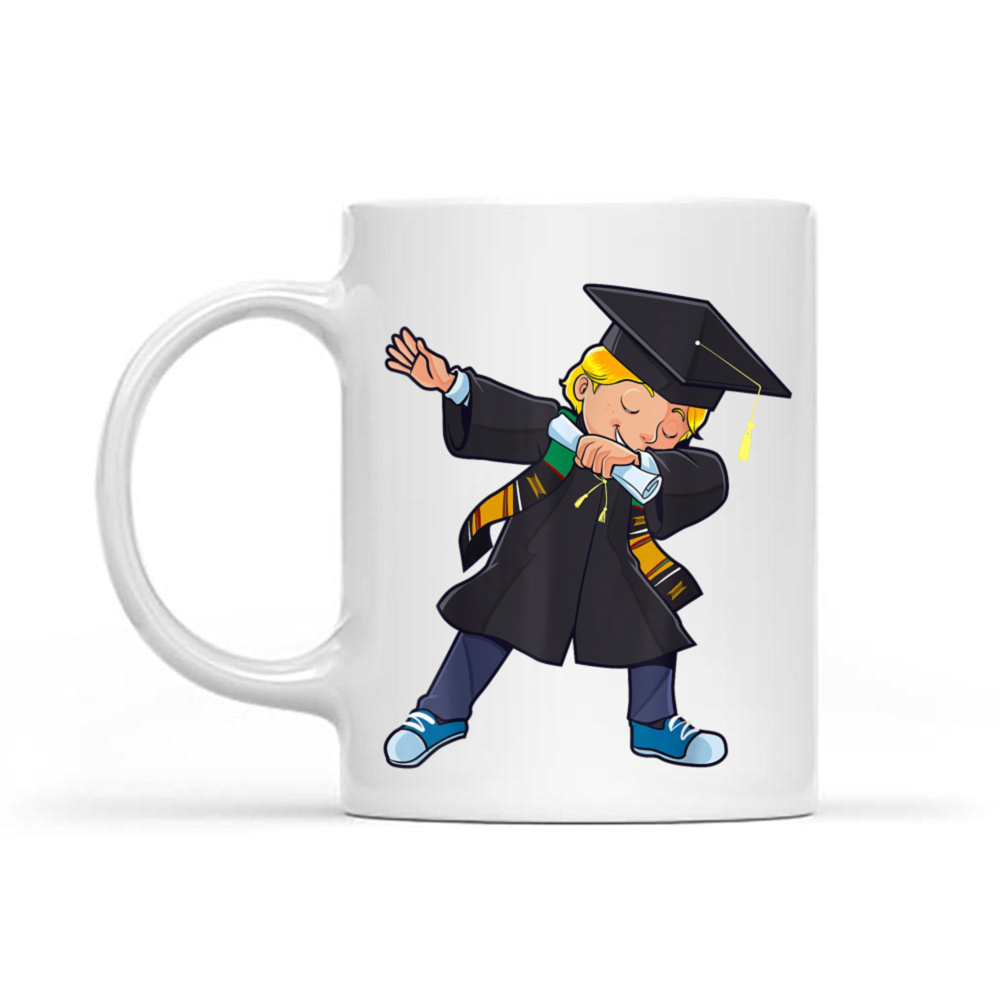 Graduation Class Dabbing Funny Boy Graduate Dab Mug
