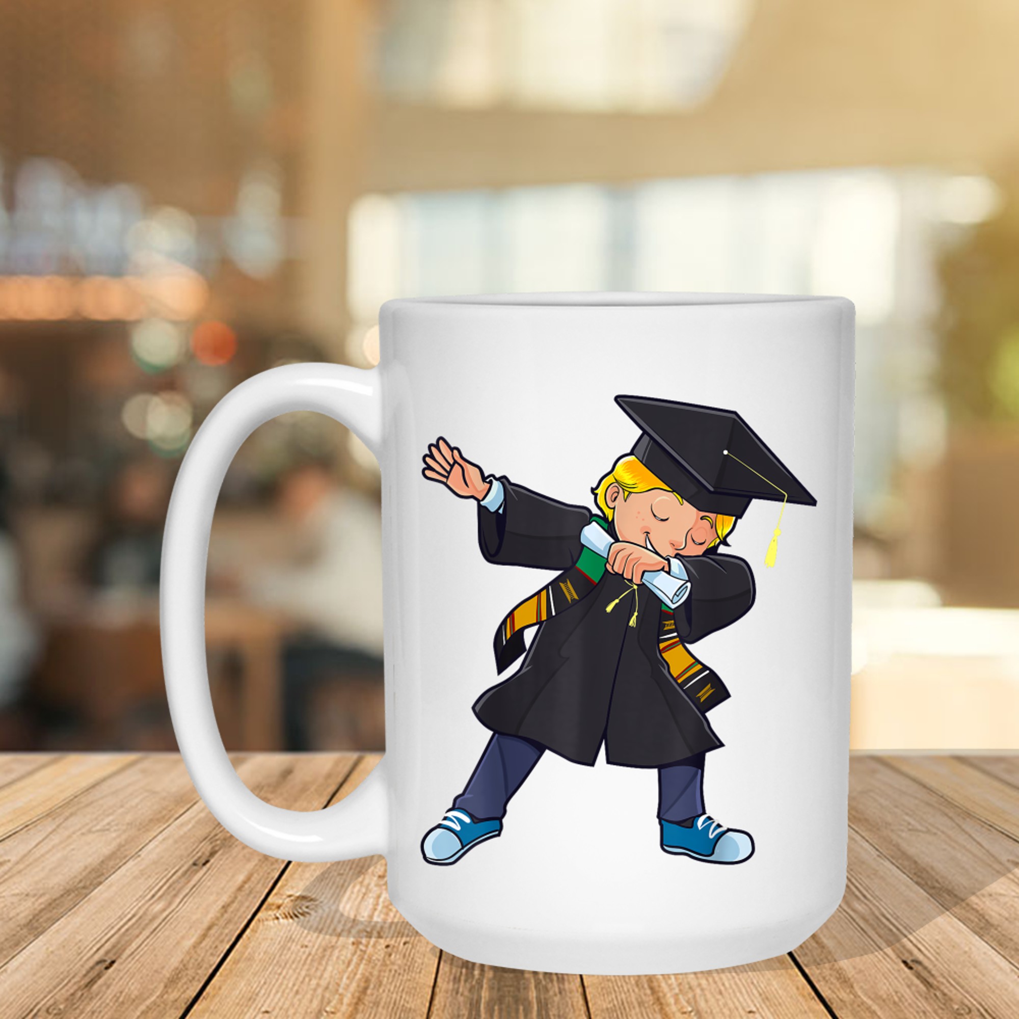 Graduation Class Dabbing Funny Boy Graduate Dab Mug