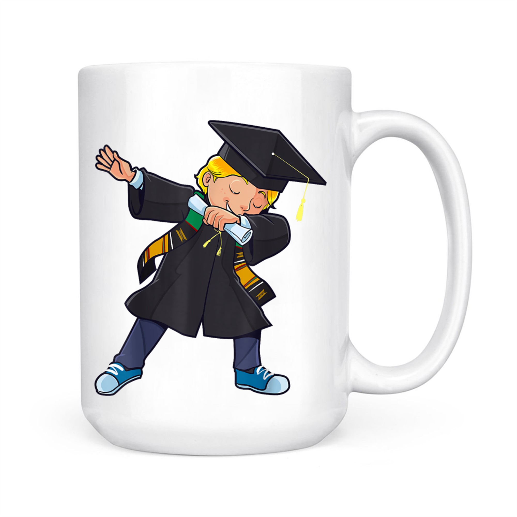 Graduation Class Dabbing Funny Boy Graduate Dab Mug