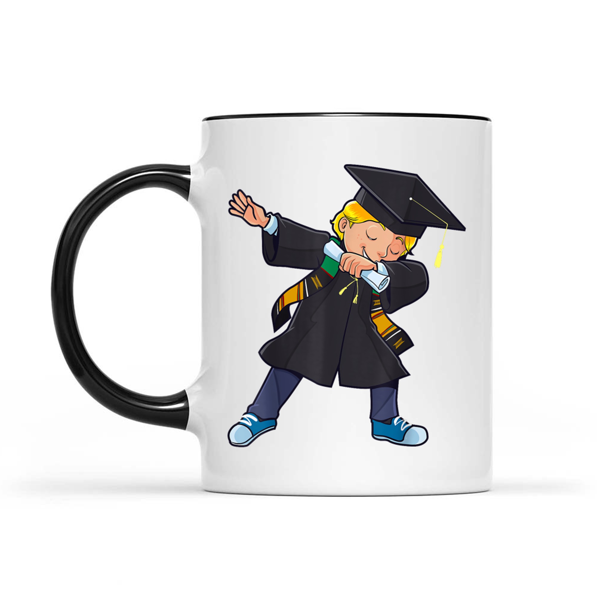 Graduation Class Dabbing Funny Boy Graduate Dab Mug