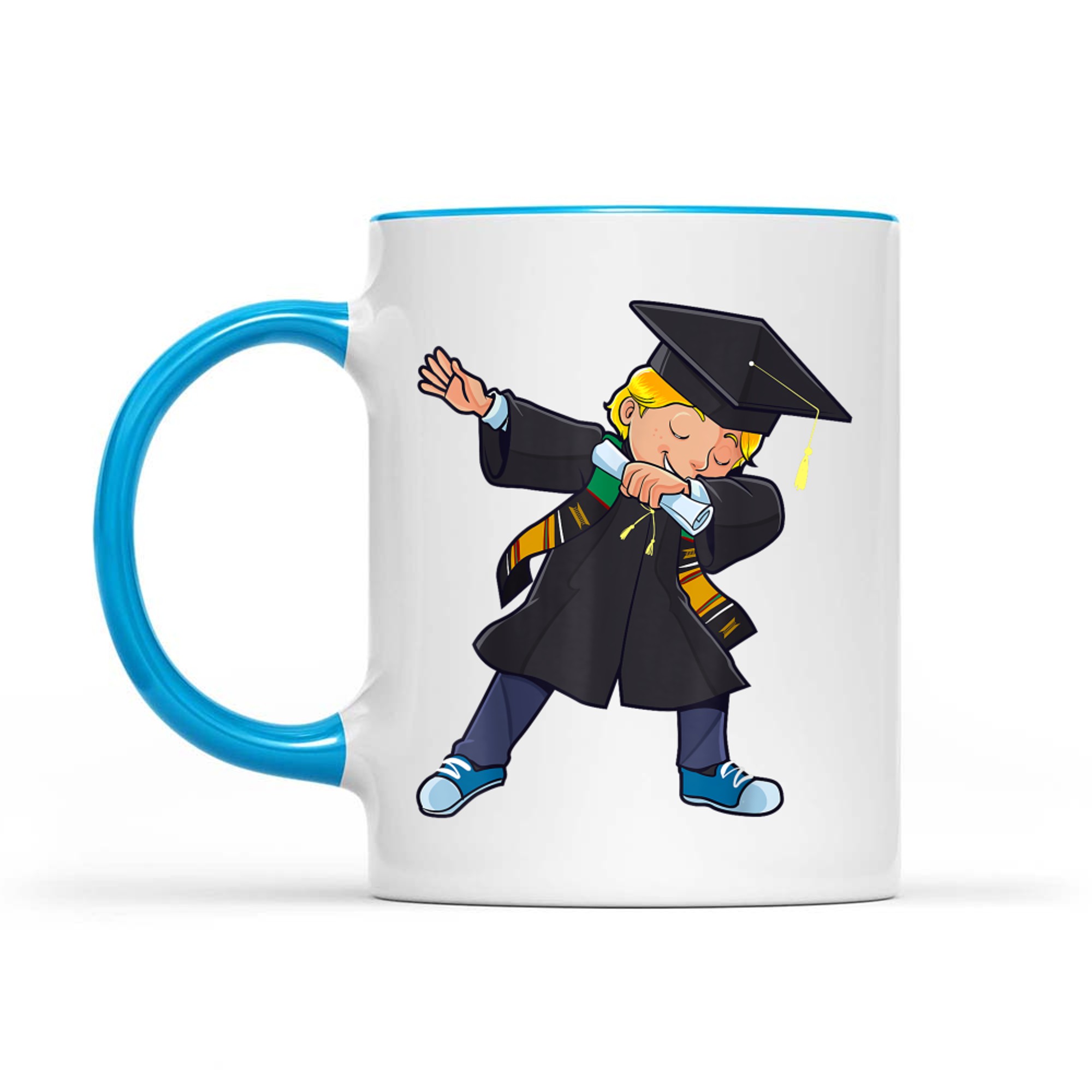 Graduation Class Dabbing Funny Boy Graduate Dab Mug