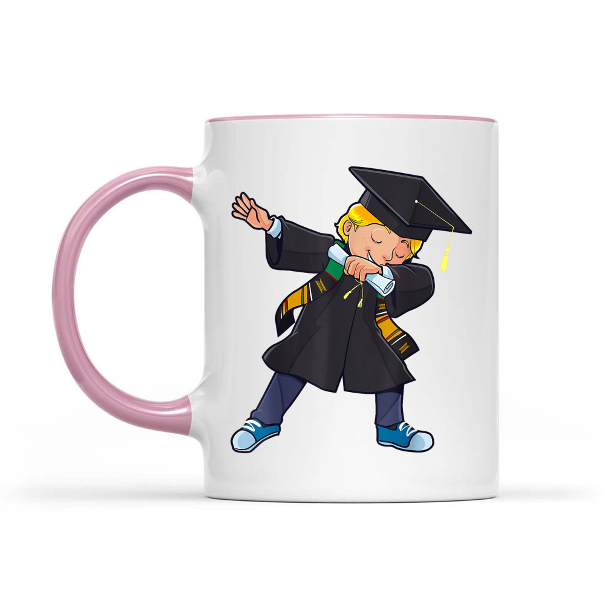 Graduation Class Dabbing Funny Boy Graduate Dab Mug