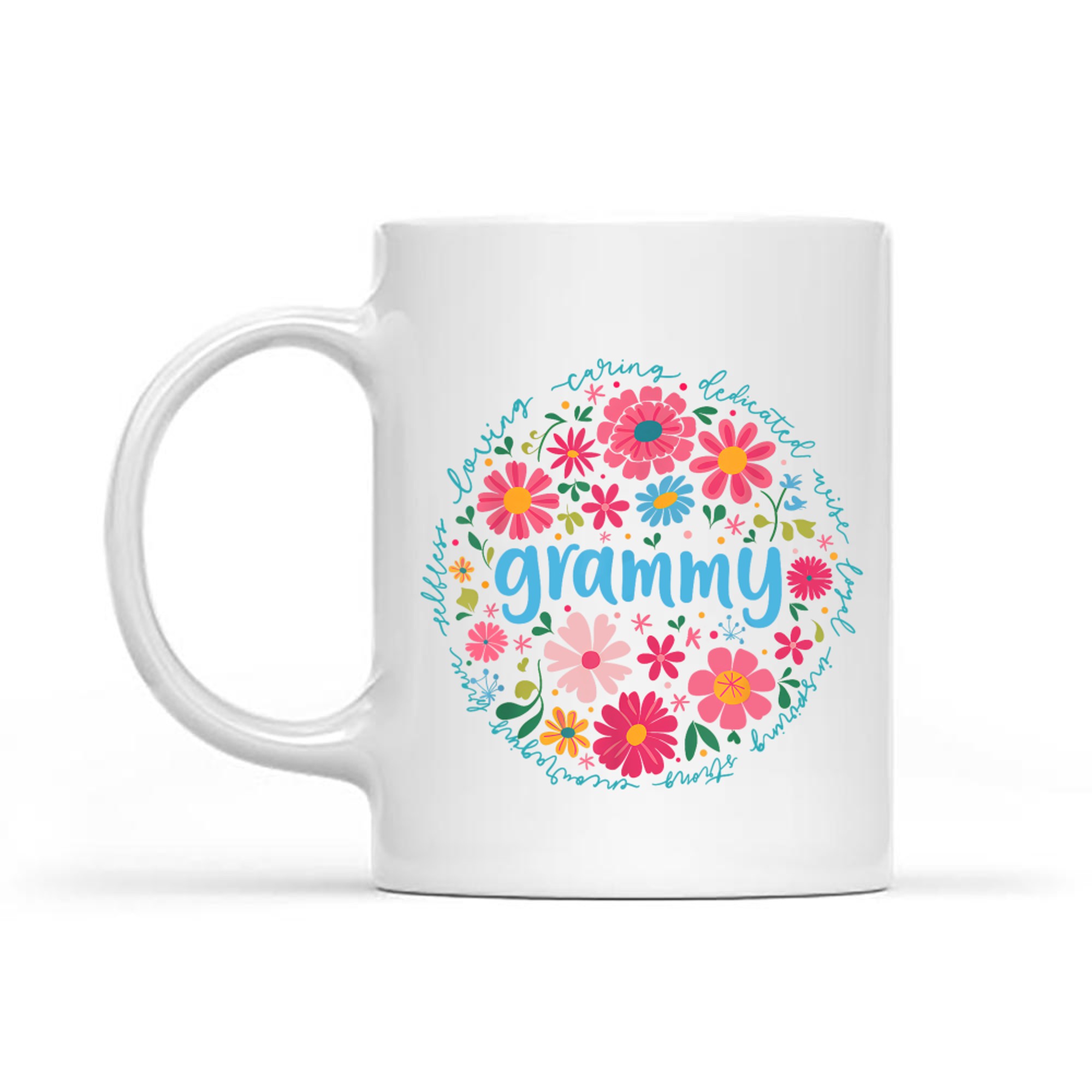 Grammy Mothers Day Grandma Wildflower Floral Women Mug