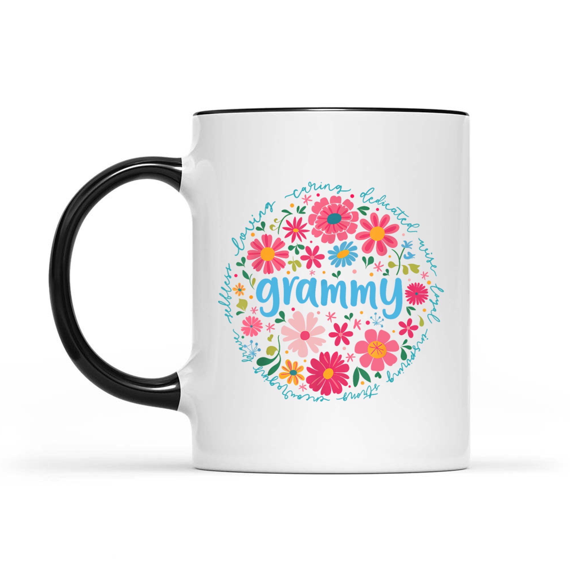 Grammy Mothers Day Grandma Wildflower Floral Women Mug