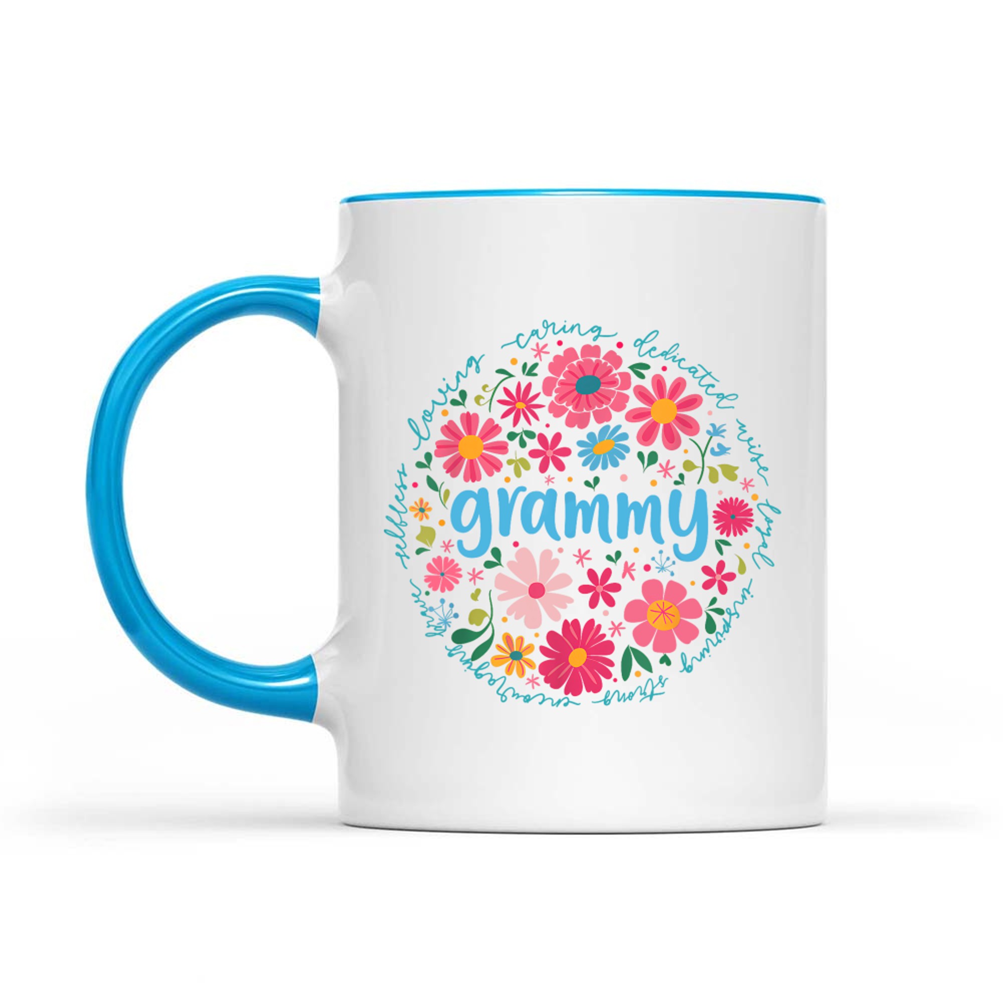 Grammy Mothers Day Grandma Wildflower Floral Women Mug