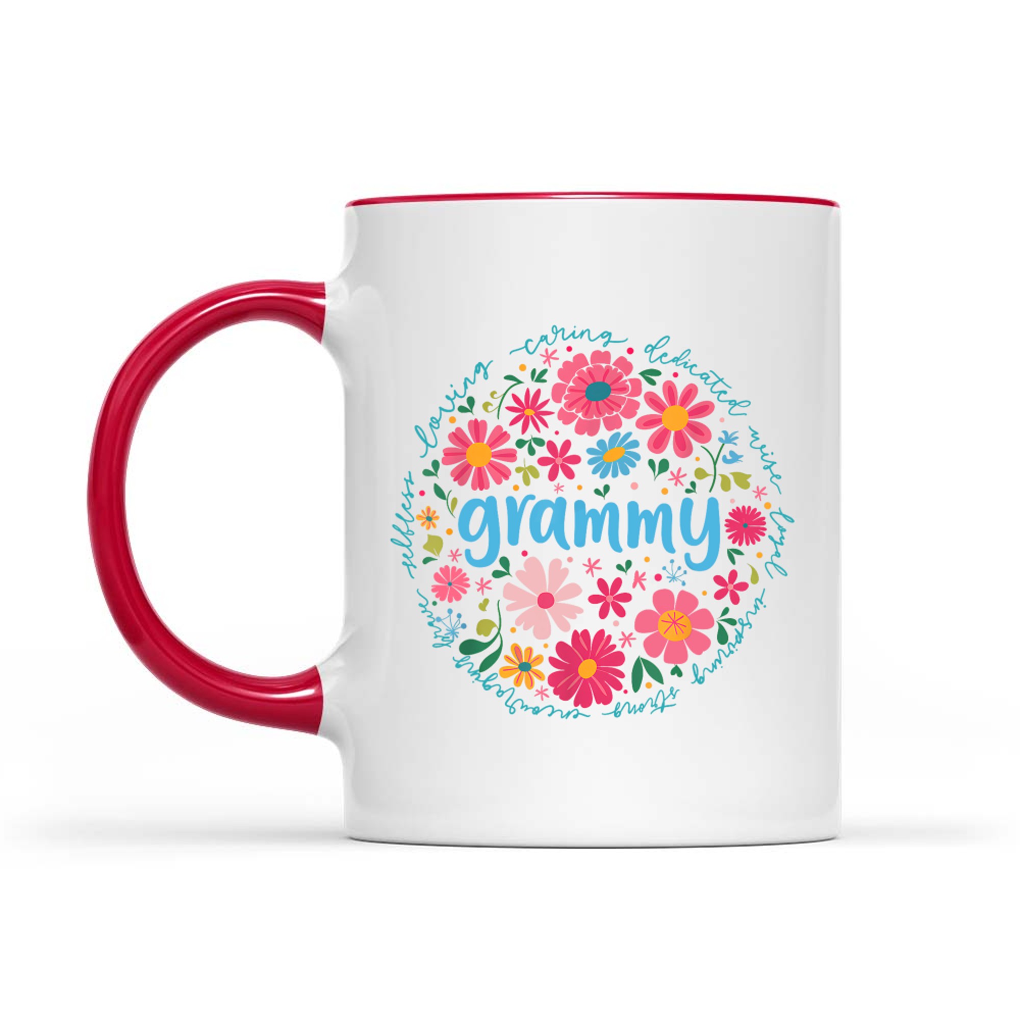 Grammy Mothers Day Grandma Wildflower Floral Women Mug