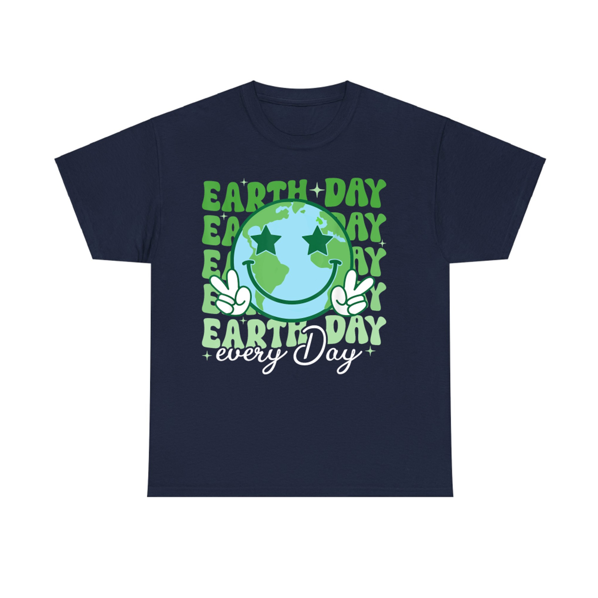 Groovy Earth Day Everyday Earth Day T-Shirt
