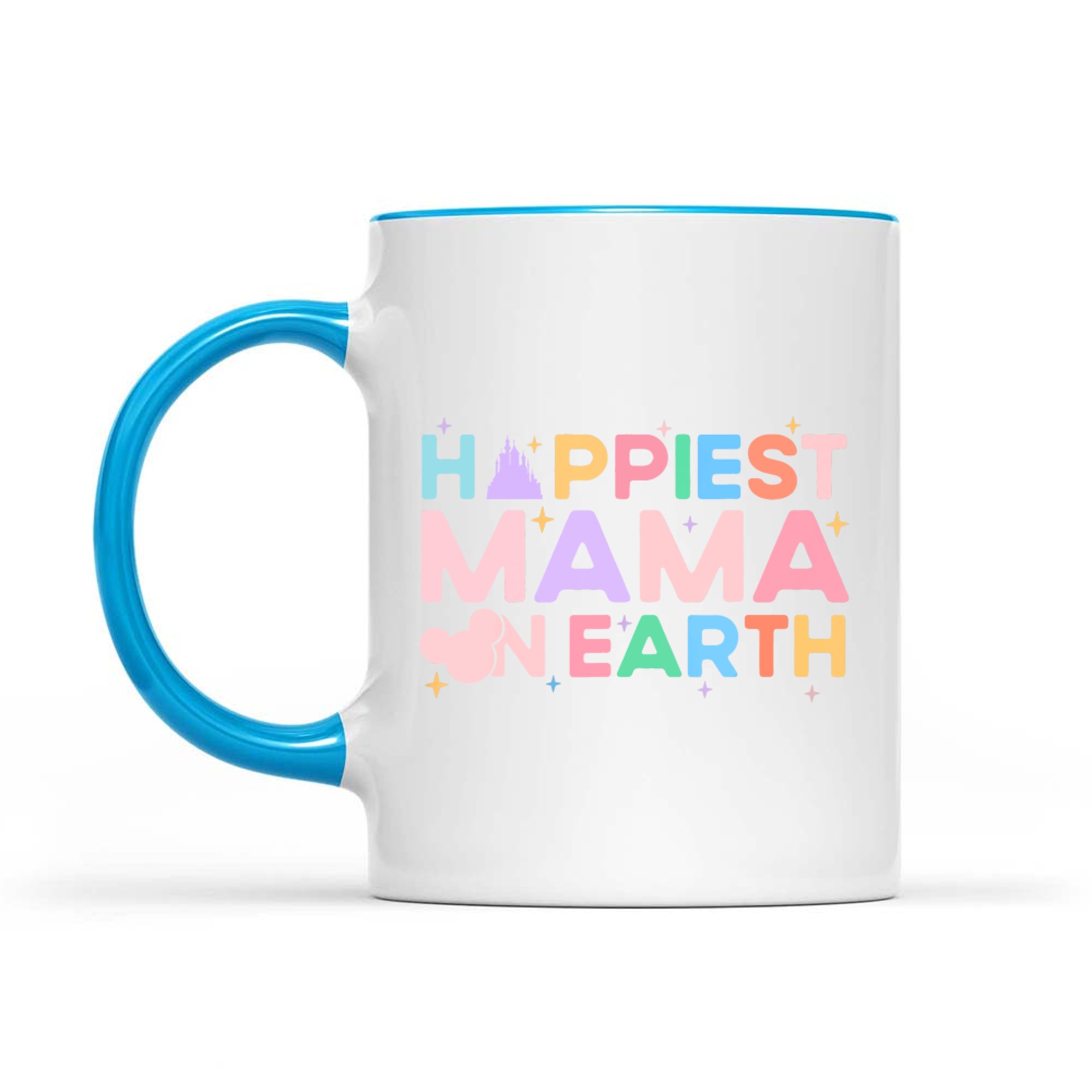 Happiest Mama On Earth Retro Vintage Happy Mother's Day Mom Mug