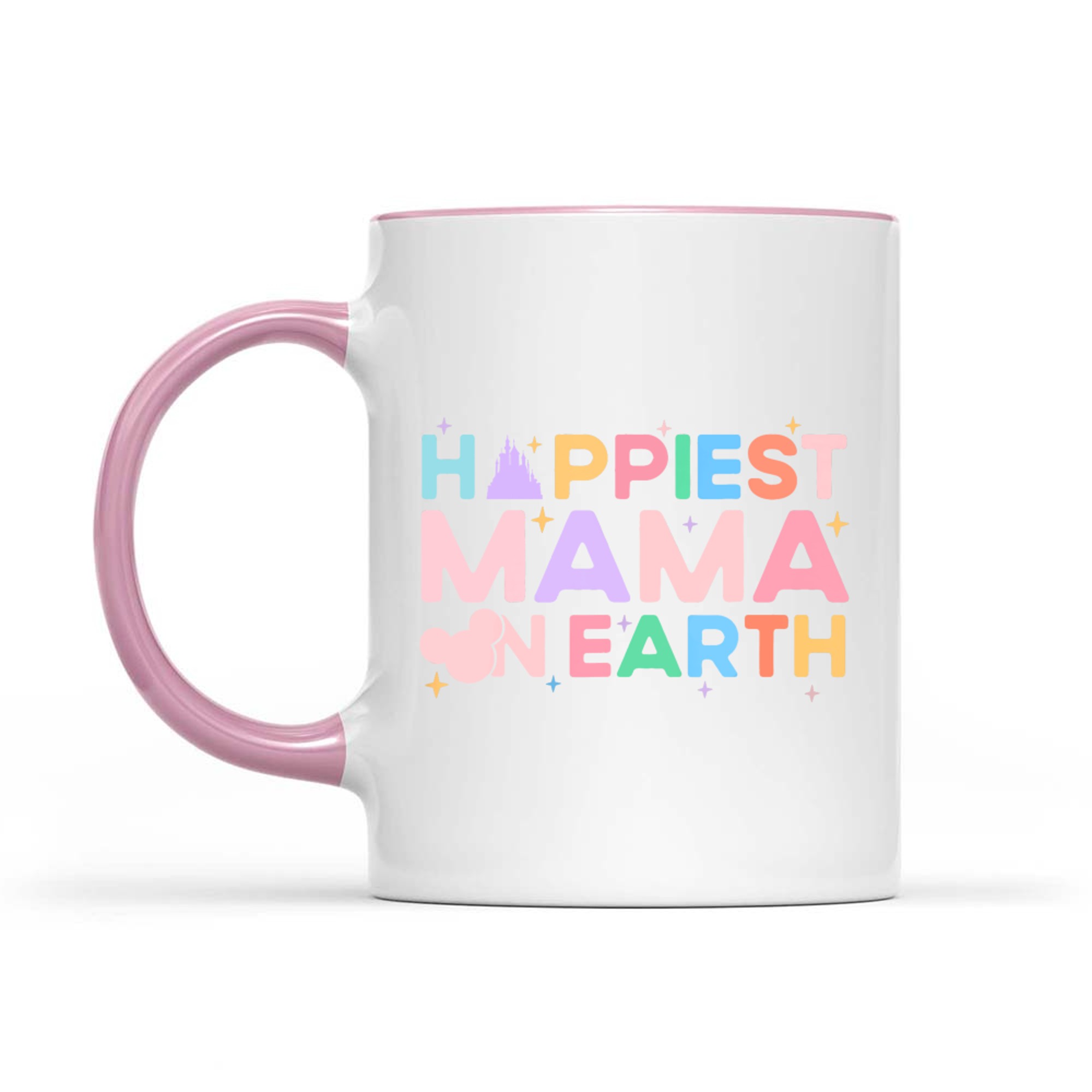 Happiest Mama On Earth Retro Vintage Happy Mother's Day Mom Mug