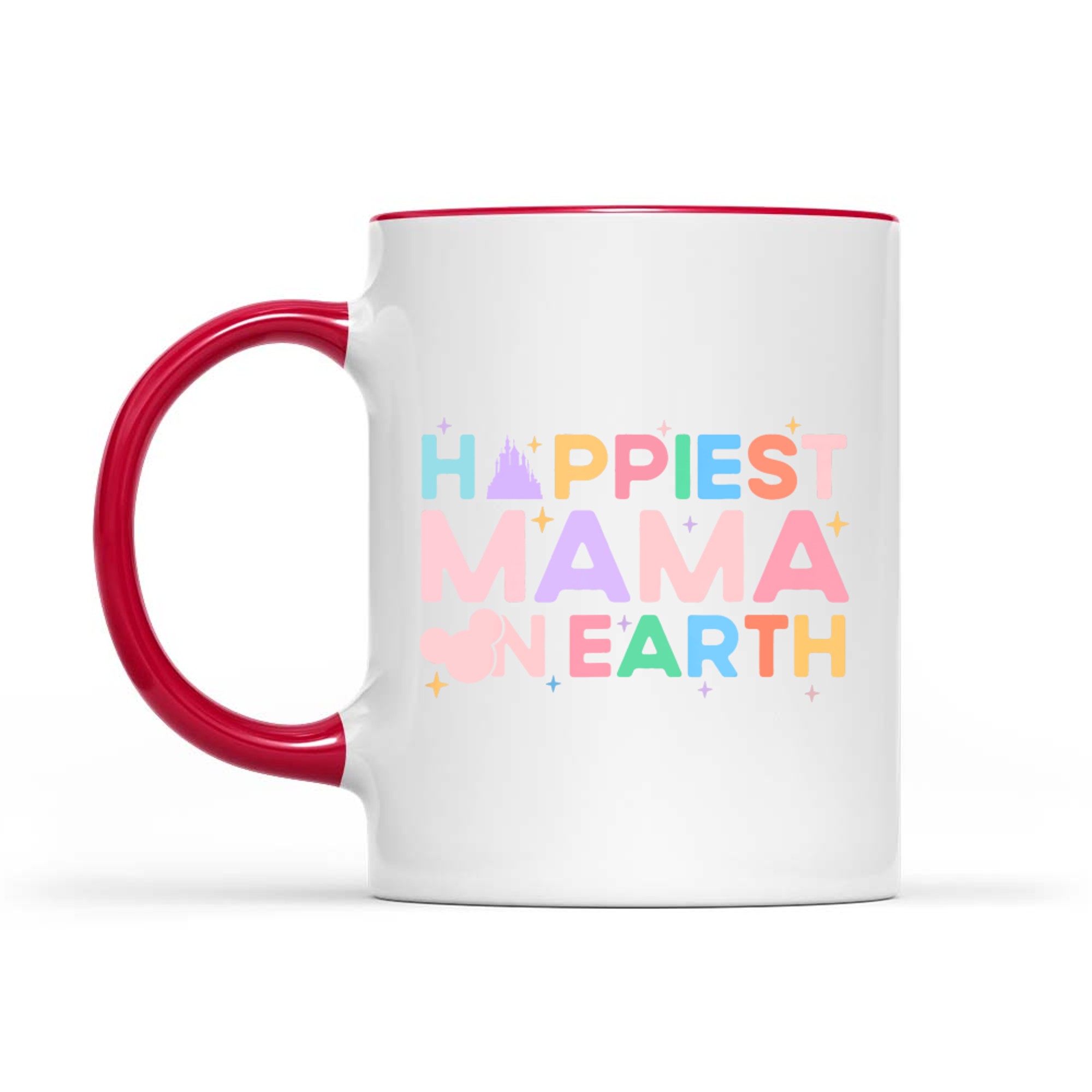 Happiest Mama On Earth Retro Vintage Happy Mother's Day Mom Mug