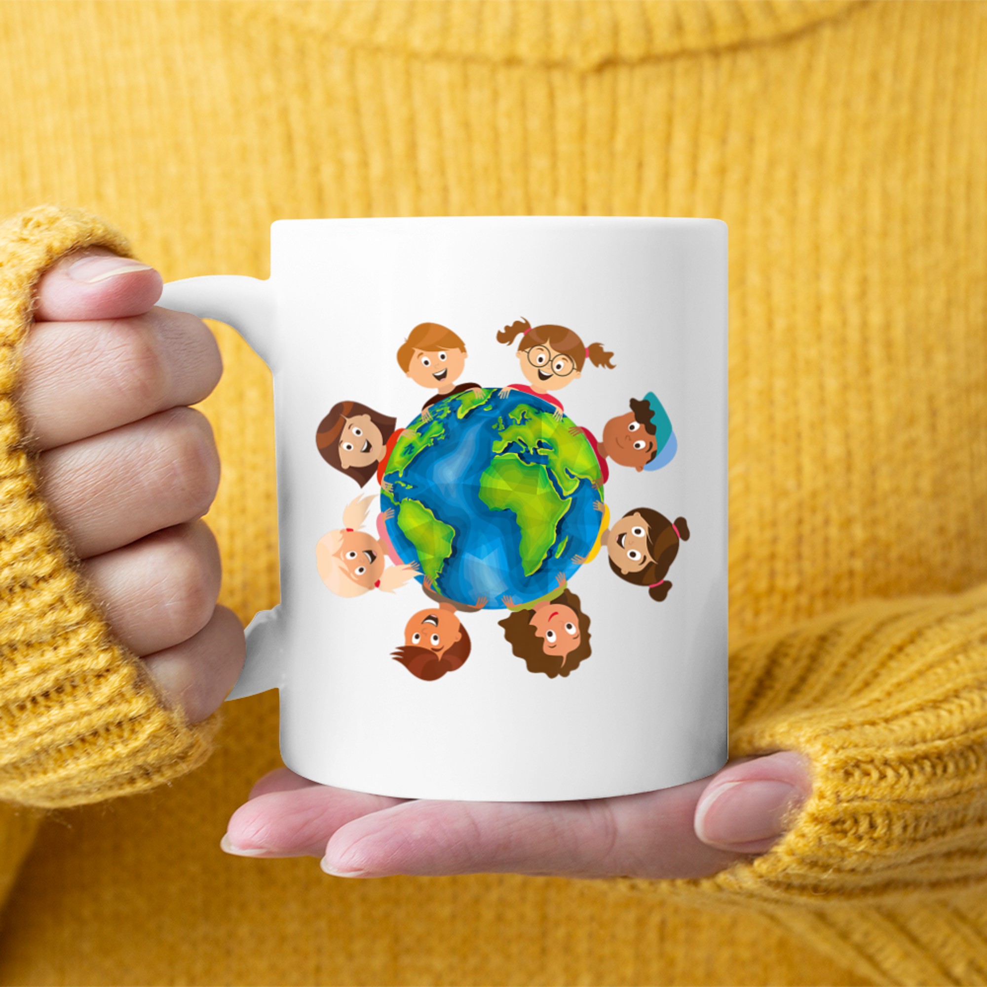 Happy Earth Day Children Toddler Funny Mug