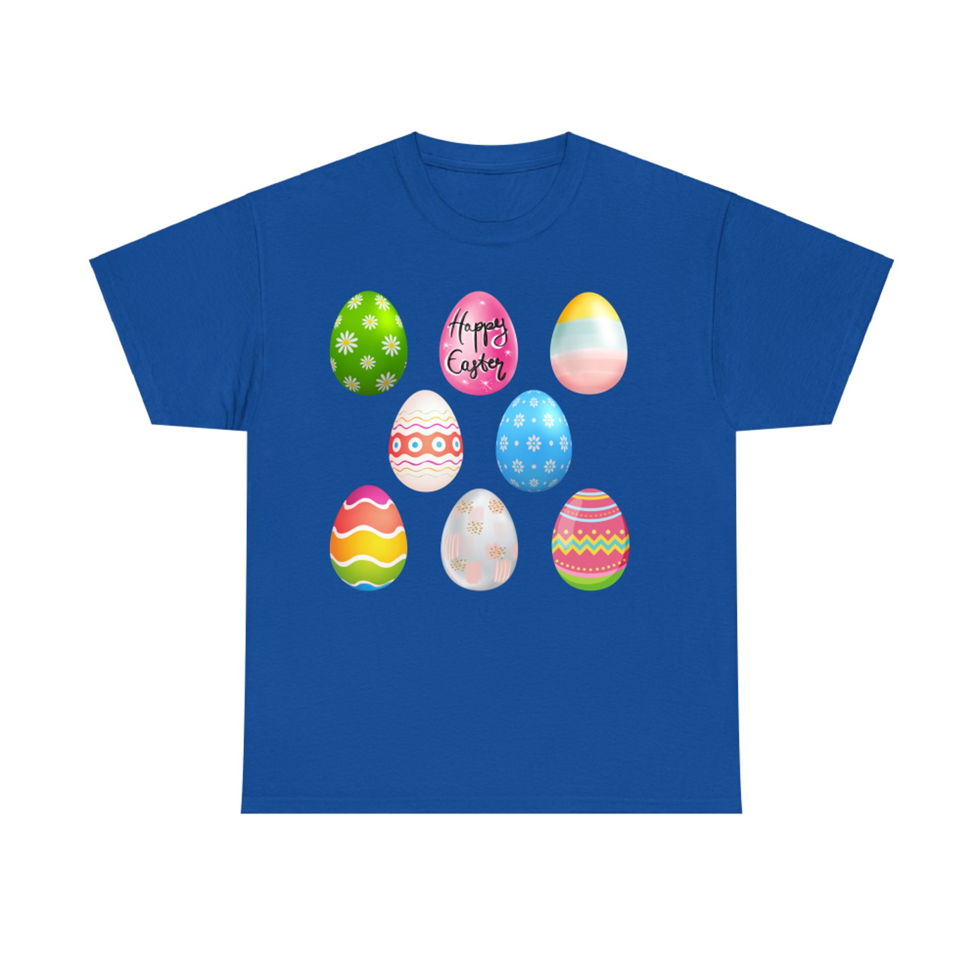 Happy Easter Sunday Fun Decorated Bunny Egg T-Shirt