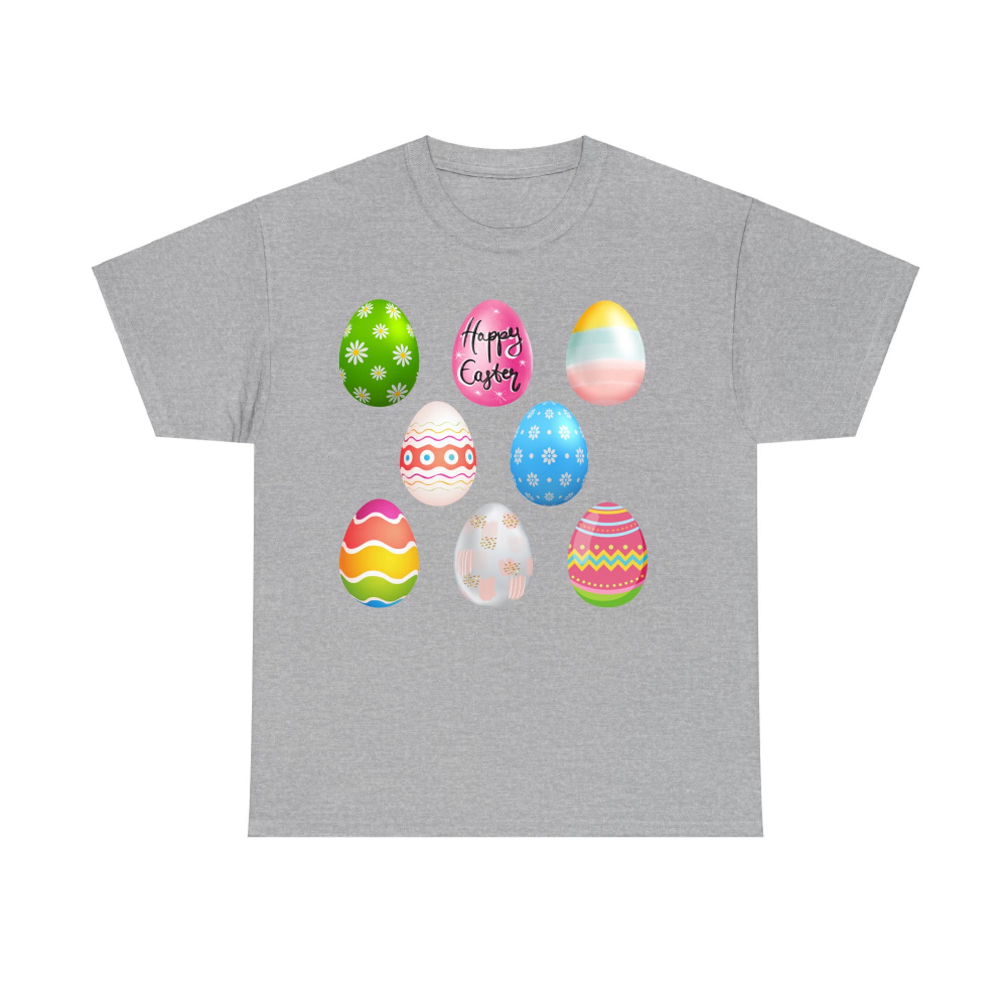 Happy Easter Sunday Fun Decorated Bunny Egg T-Shirt