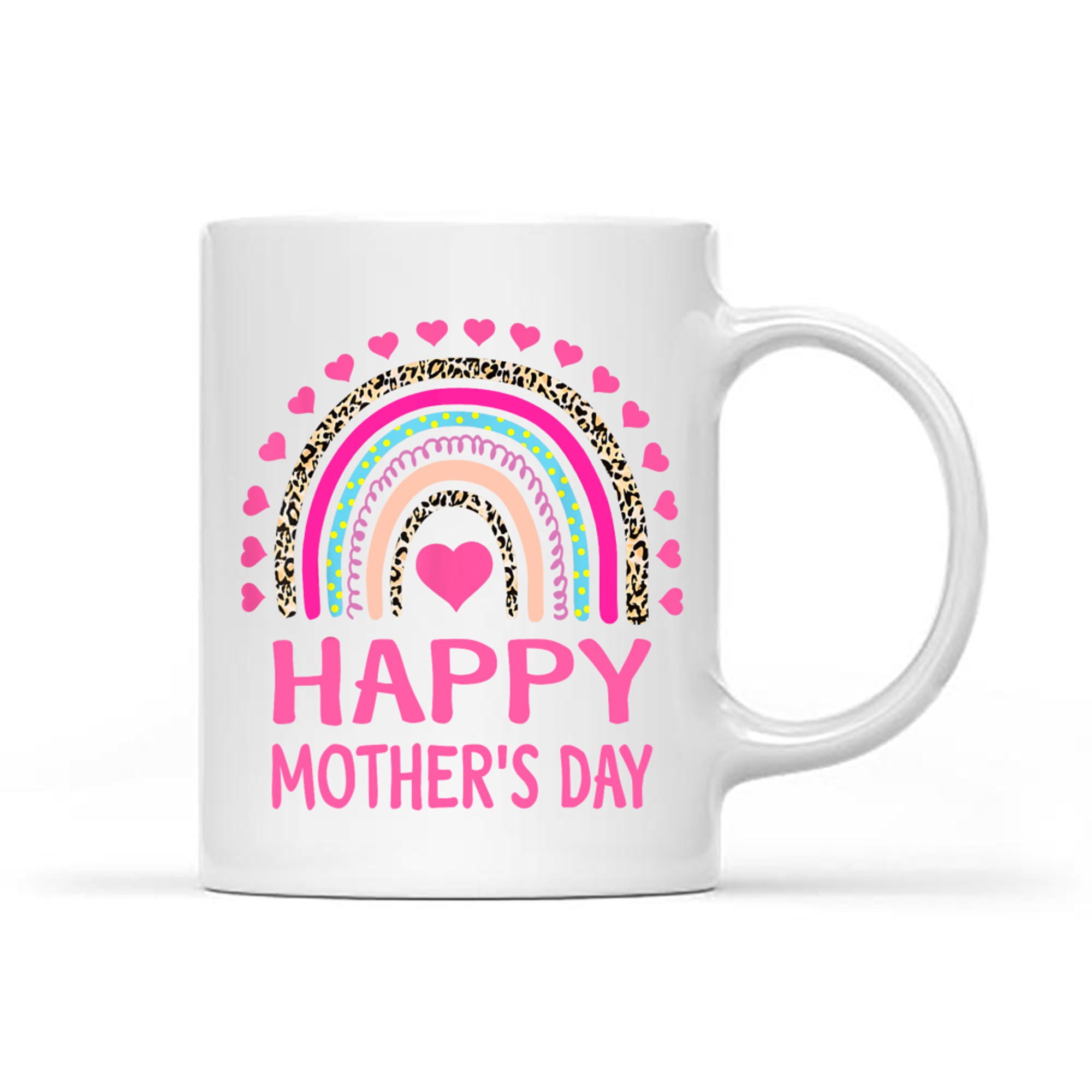 Happy Mother's Day Women Mom Grandma  MugRainbow