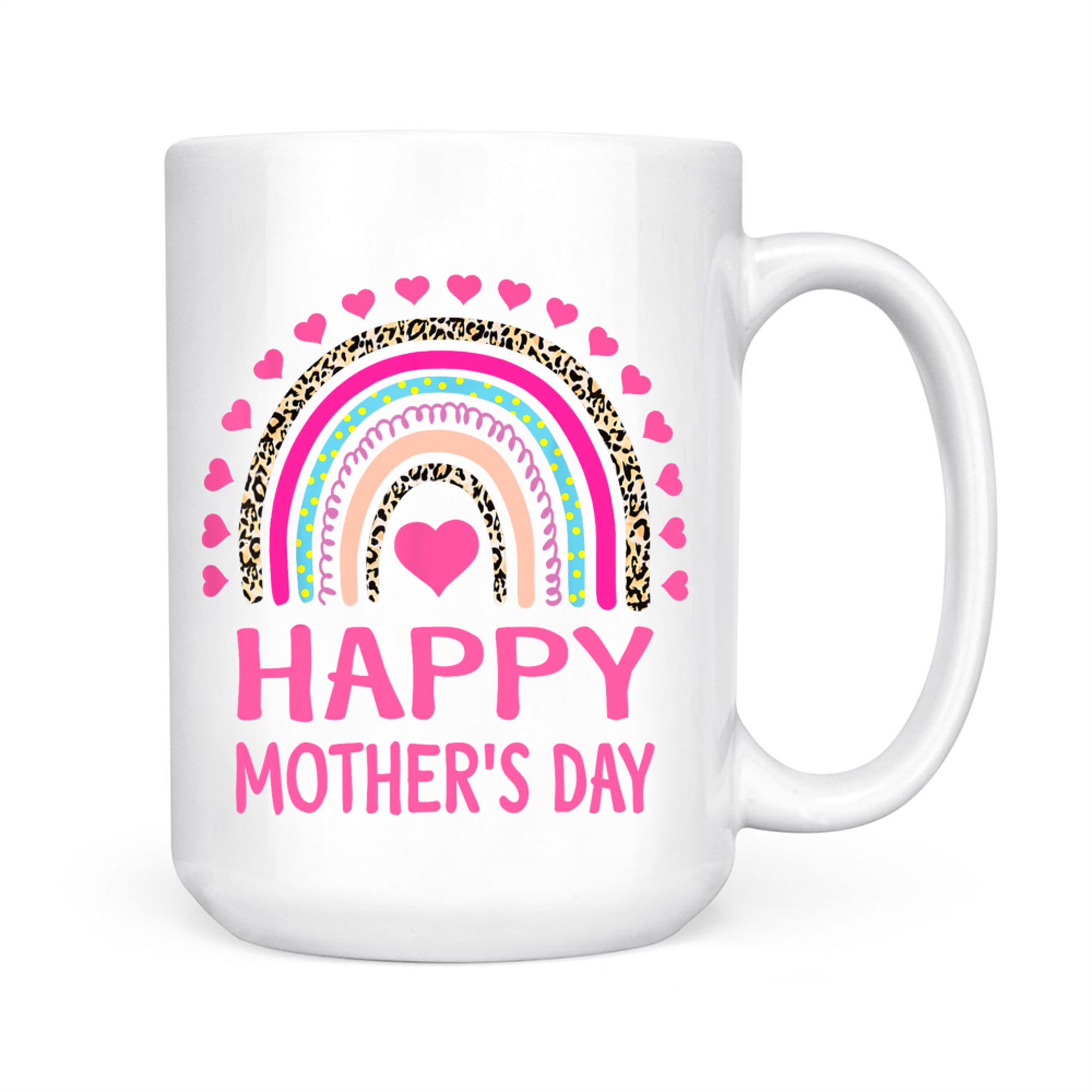 Happy Mother's Day Women Mom Grandma  MugRainbow
