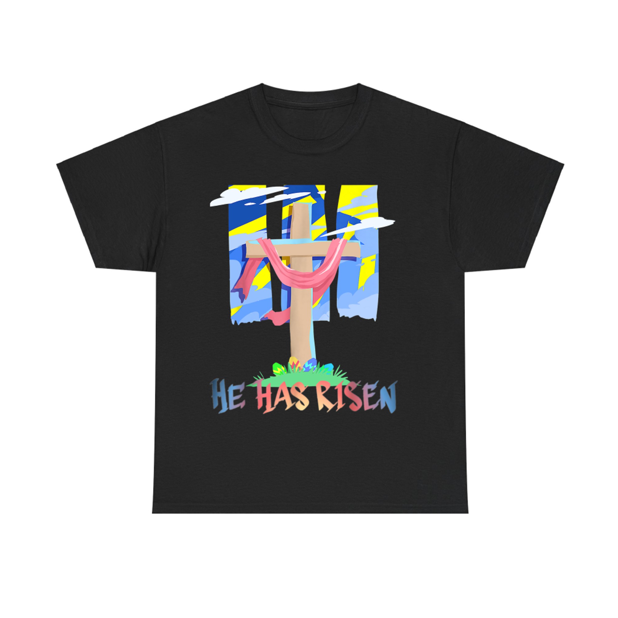 He Has Risen Christian Easter Resurrection Sunday T-Shirt