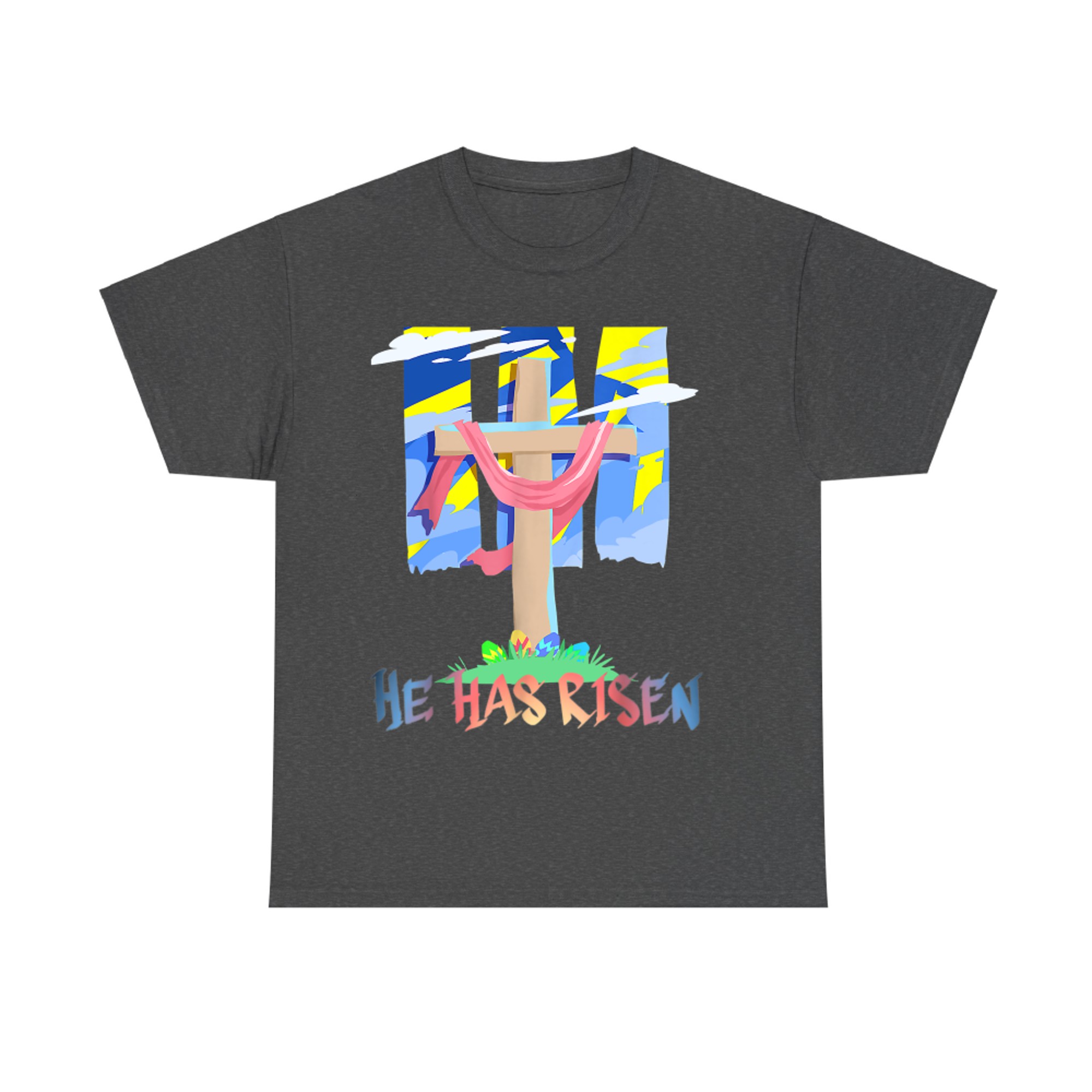 He Has Risen Christian Easter Resurrection Sunday T-Shirt
