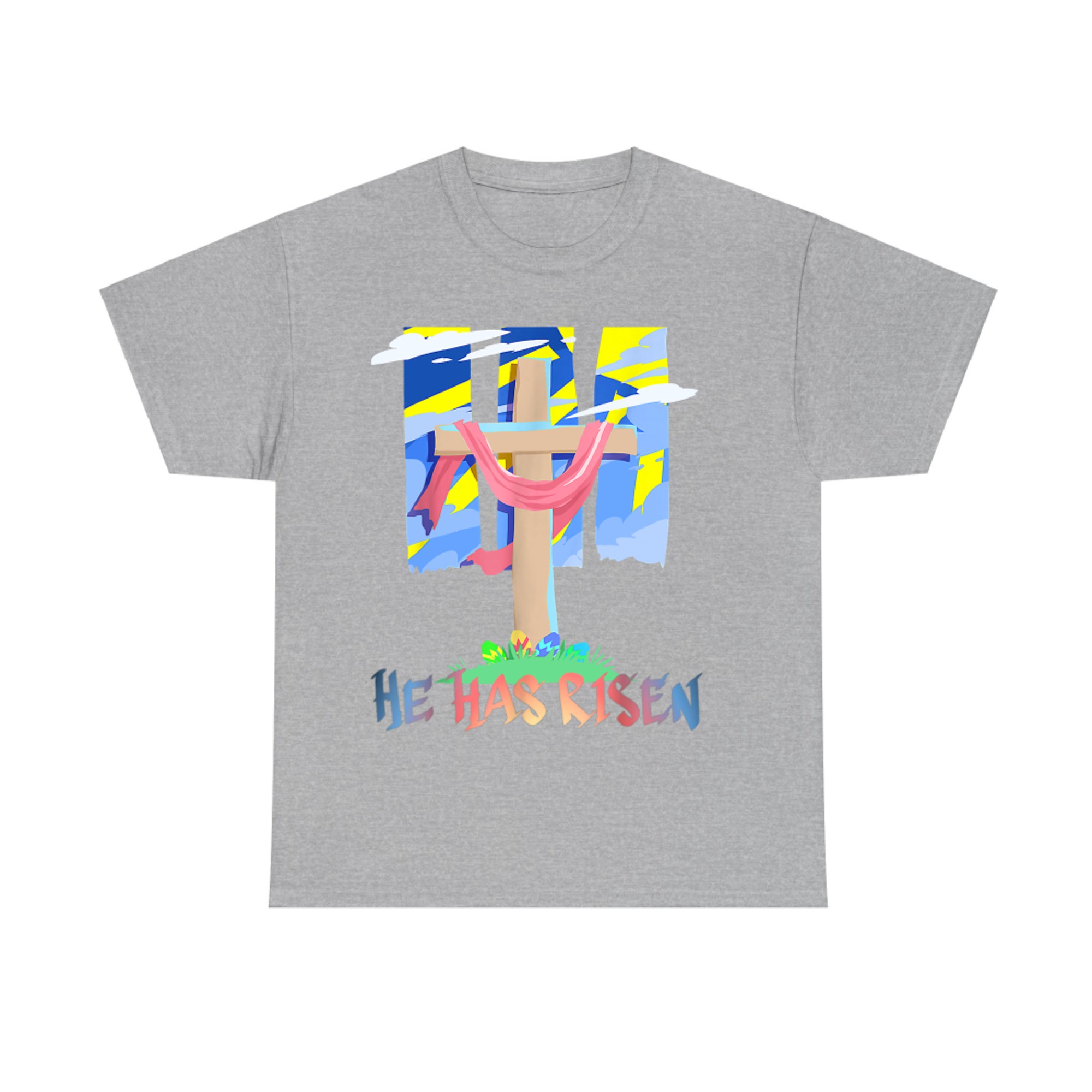 He Has Risen Christian Easter Resurrection Sunday T-Shirt