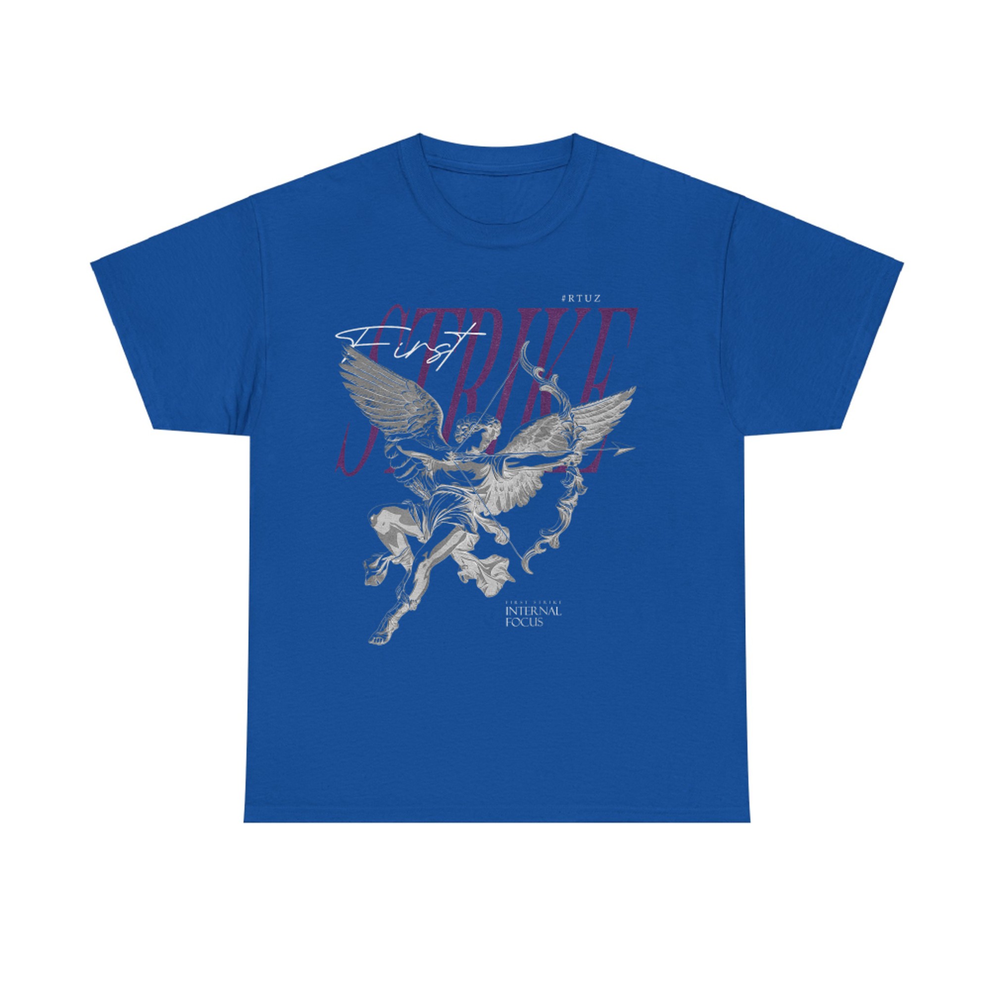 Hip Hop Vintage Edgy Urban Y2K Back Print Streetwear Angel T-Shirt