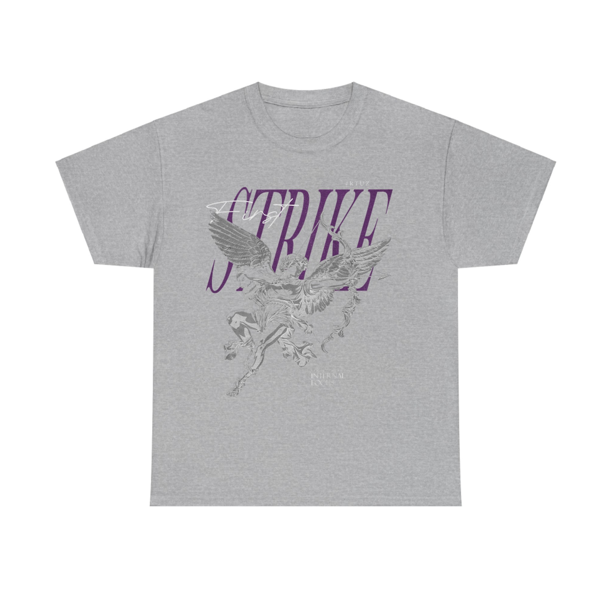 Hip Hop Vintage Edgy Urban Y2K Back Print Streetwear Angel T-Shirt