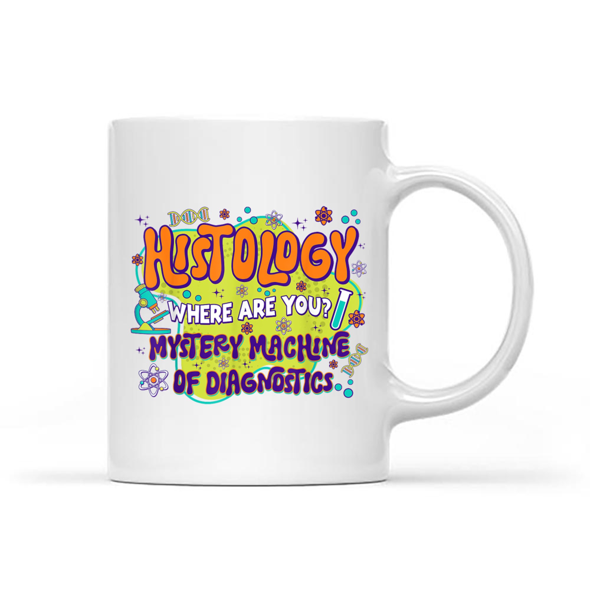 Histology Lab Week Mystery Machine Diagnostics Mug