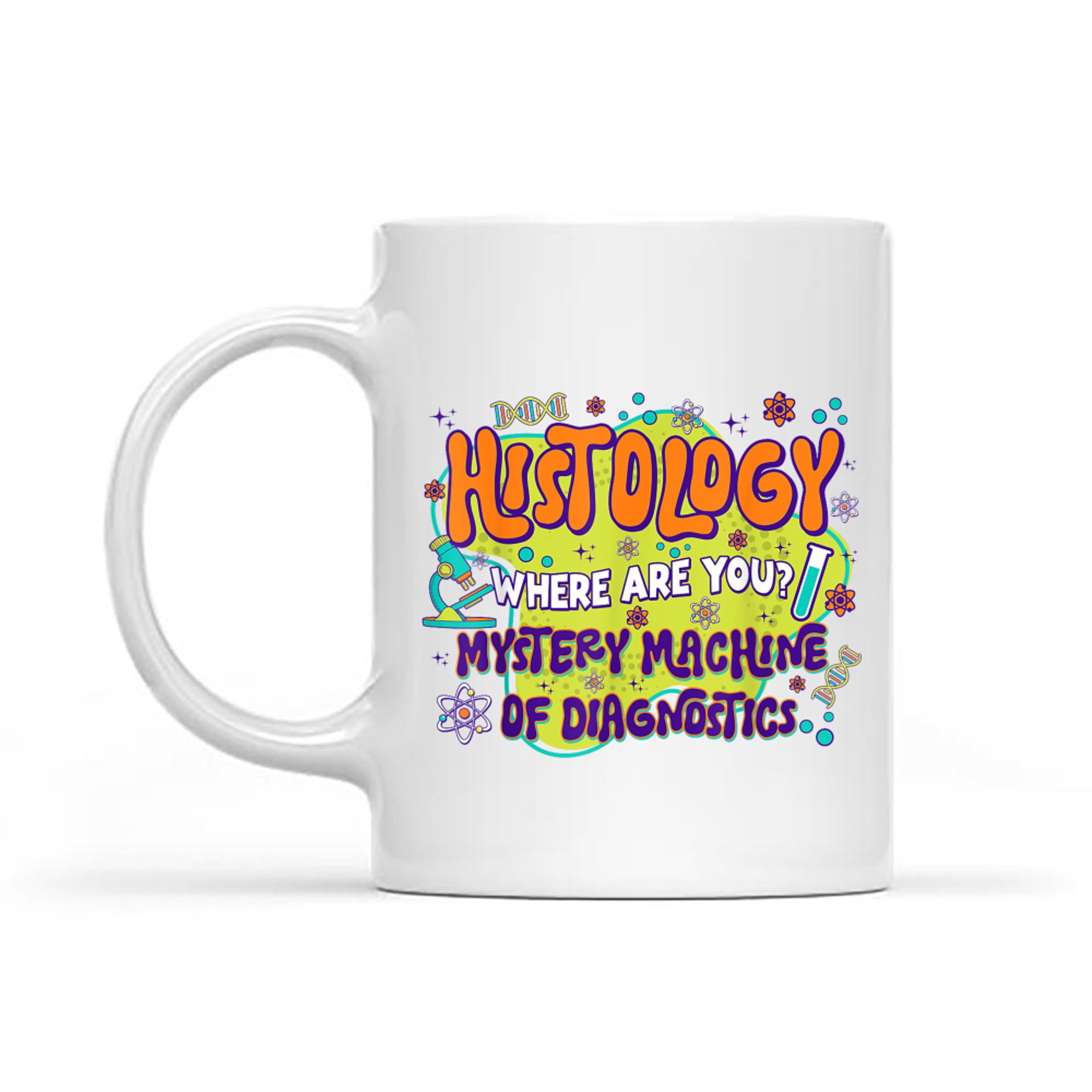 Histology Lab Week Mystery Machine Diagnostics Mug