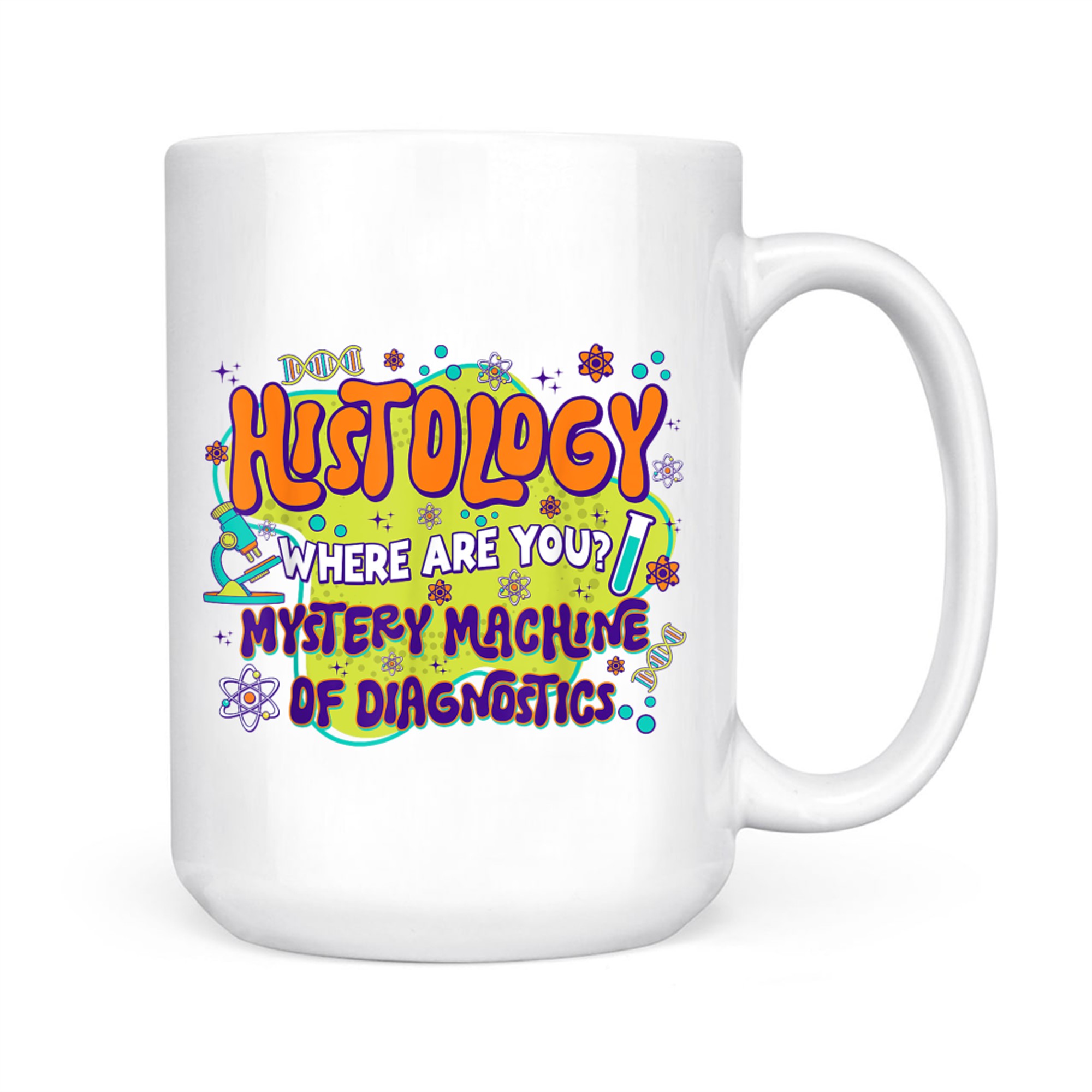 Histology Lab Week Mystery Machine Diagnostics Mug