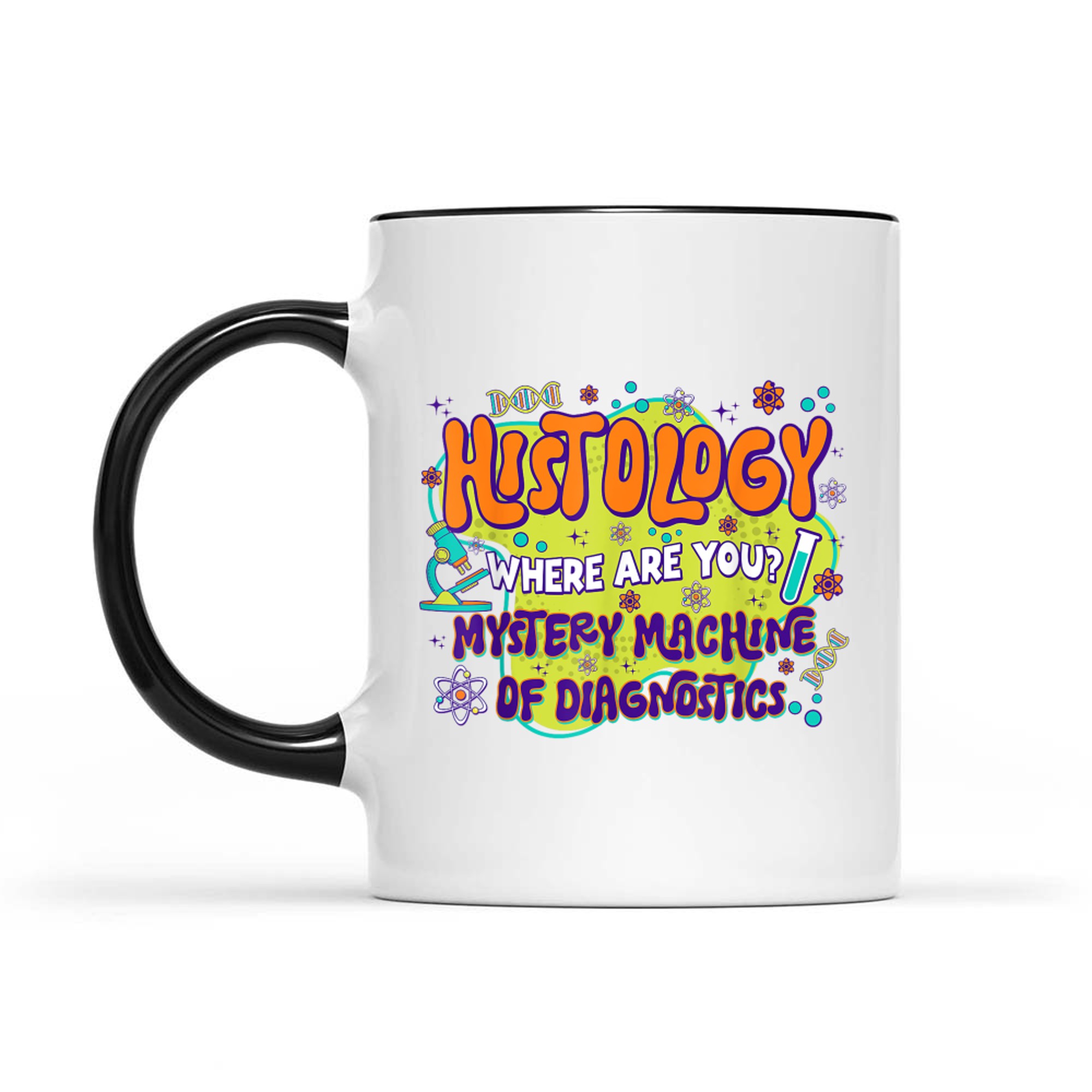 Histology Lab Week Mystery Machine Diagnostics Mug