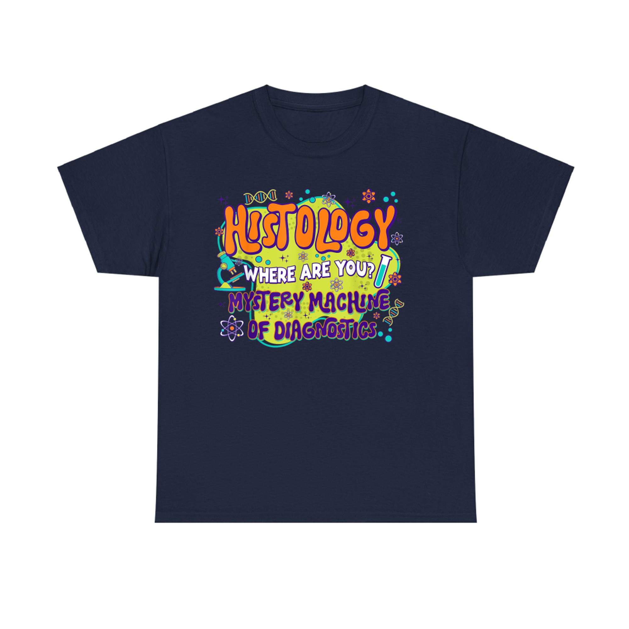 Histology Lab Week Mystery Machine Of Diagnostics T-Shirt