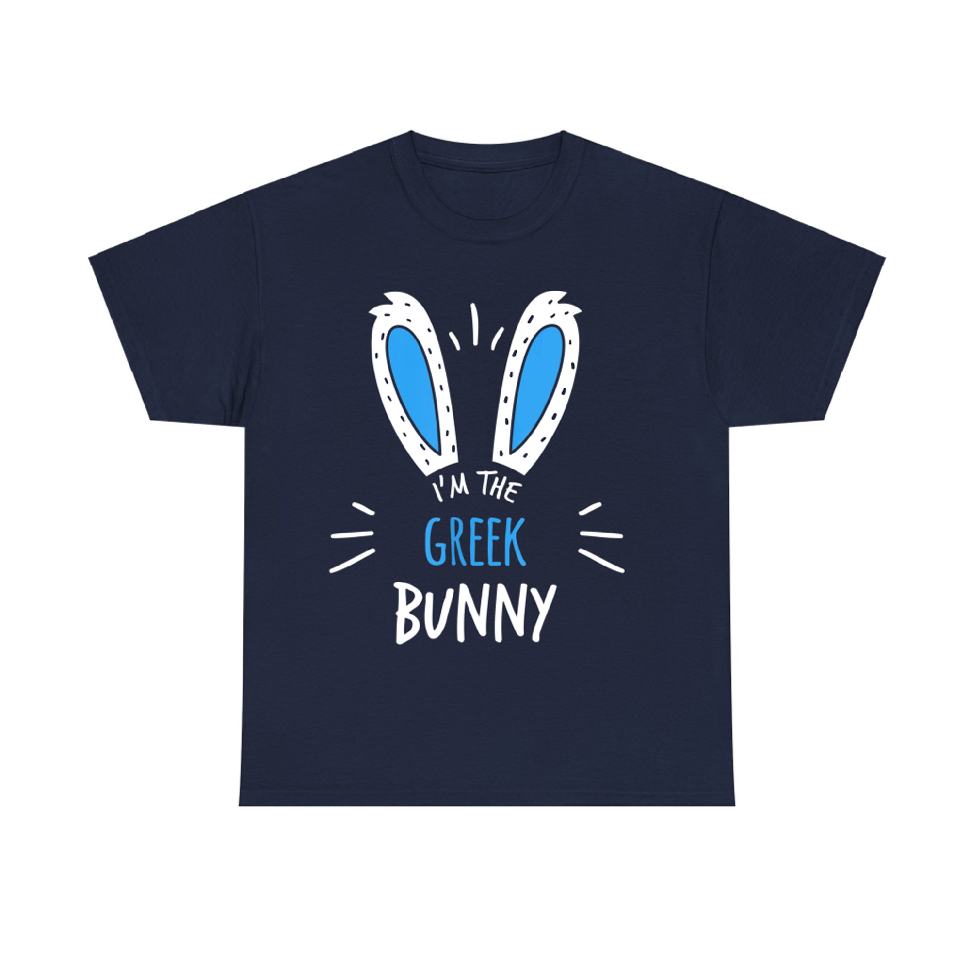 I'm The Greek Bunny Ears Greece Easter Sunday T-Shirt