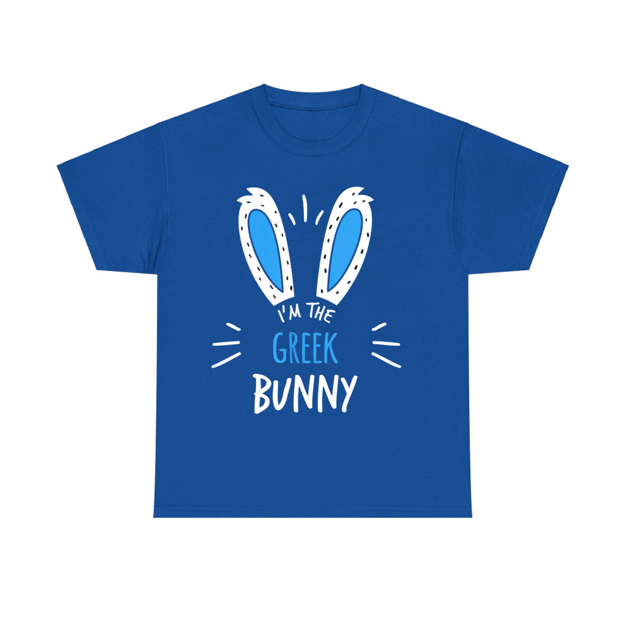 I'm The Greek Bunny Ears Greece Easter Sunday T-Shirt