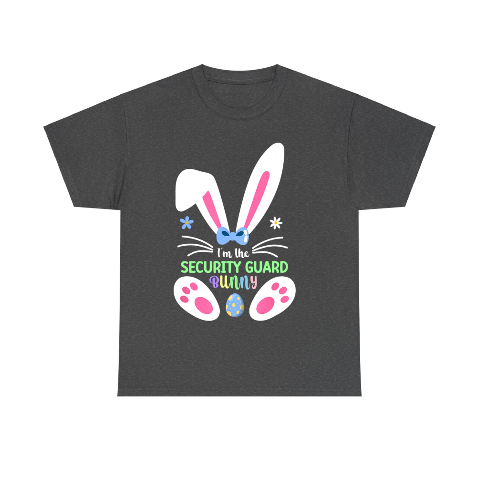 I'm The Security Guard Bunny Matching Family Easter Day T-Shirt