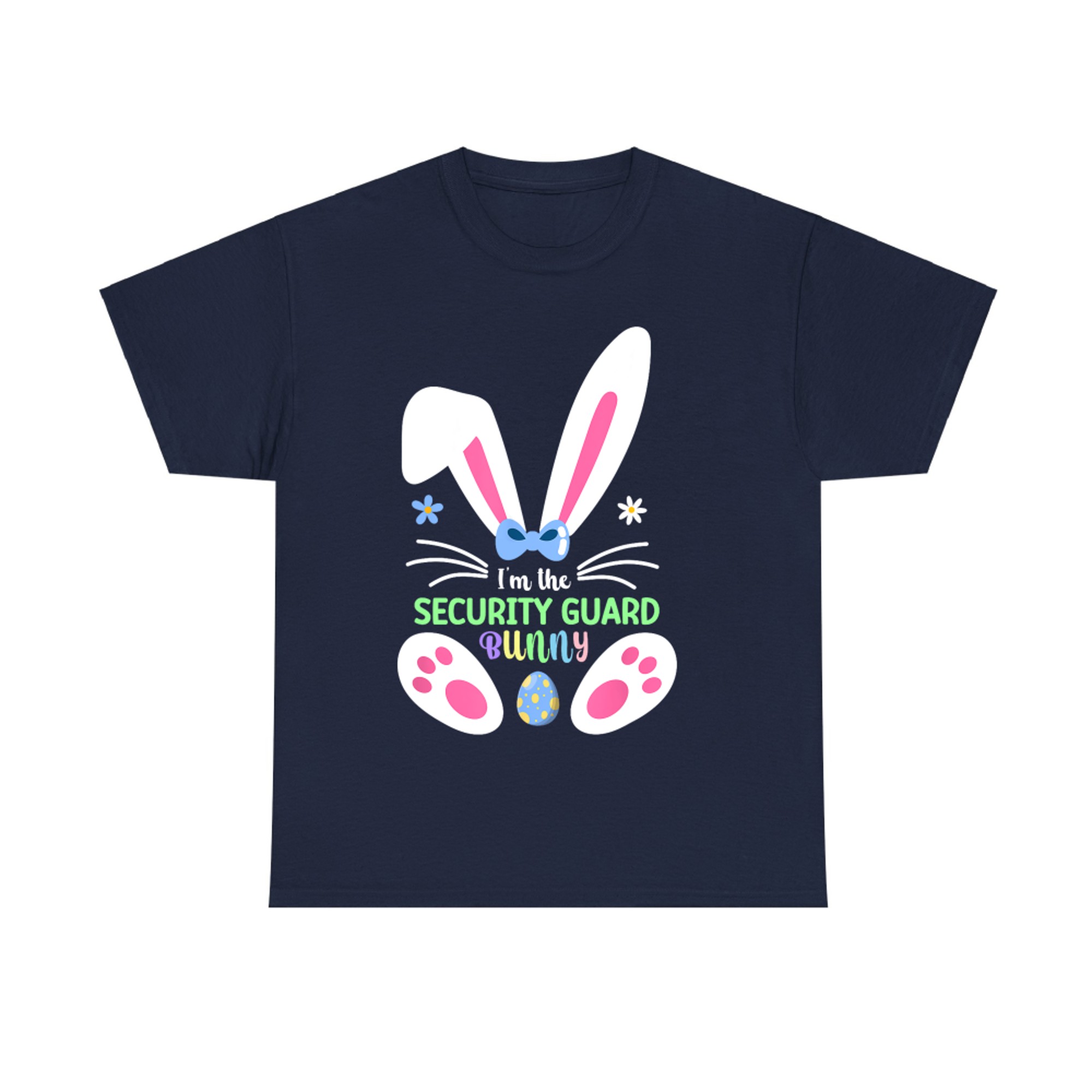 I'm The Security Guard Bunny Matching Family Easter Day T-Shirt