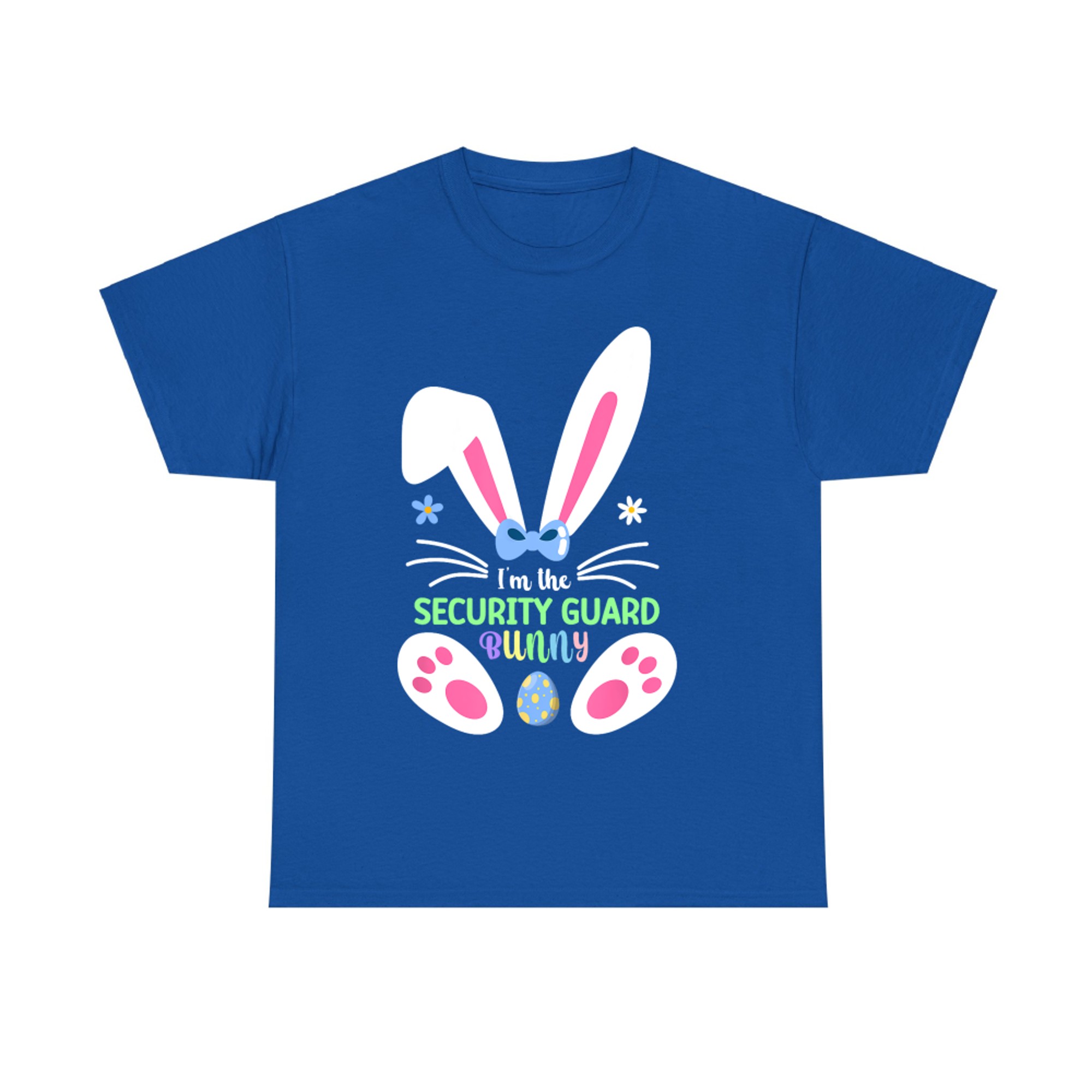I'm The Security Guard Bunny Matching Family Easter Day T-Shirt
