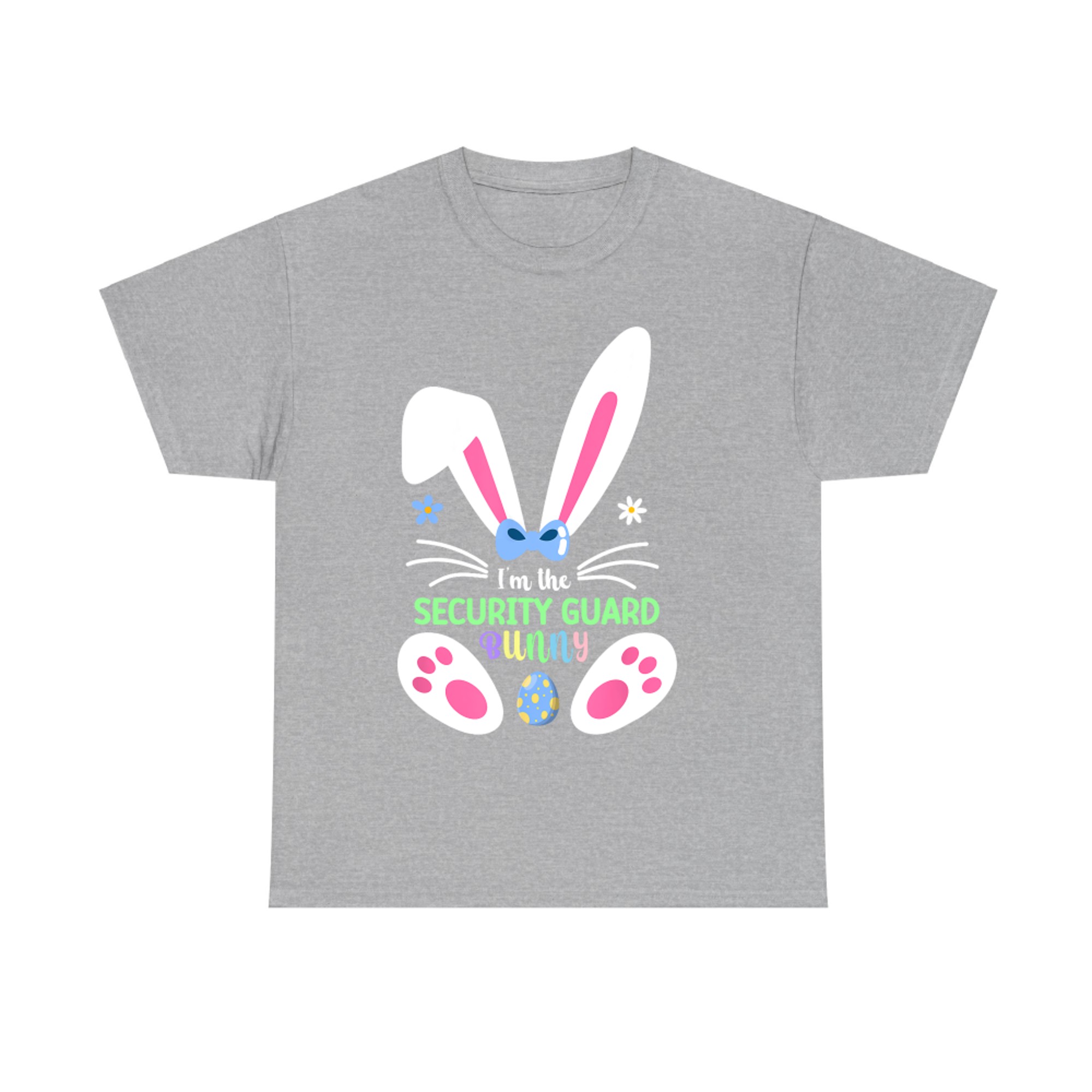 I'm The Security Guard Bunny Matching Family Easter Day T-Shirt