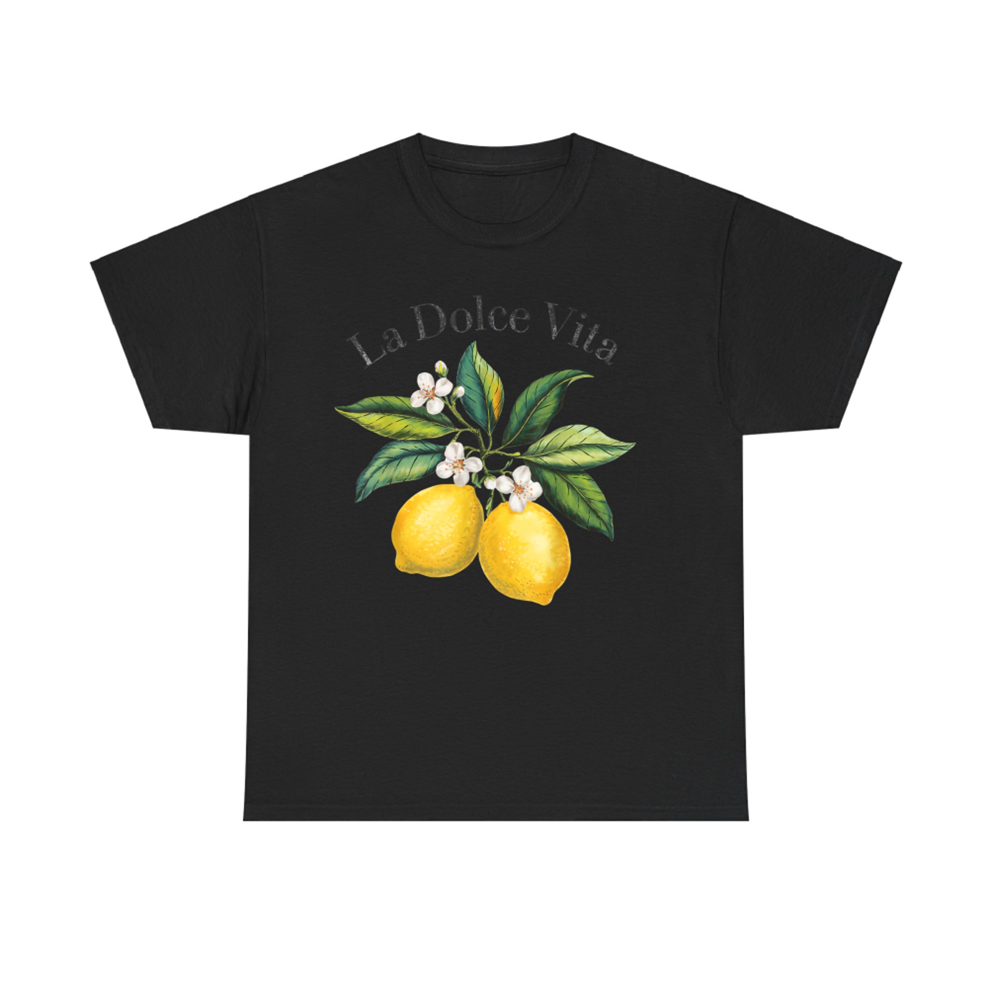 La Dolce Vita Lemon Italian Summer Limoncello Amalfi Coast T-Shirt