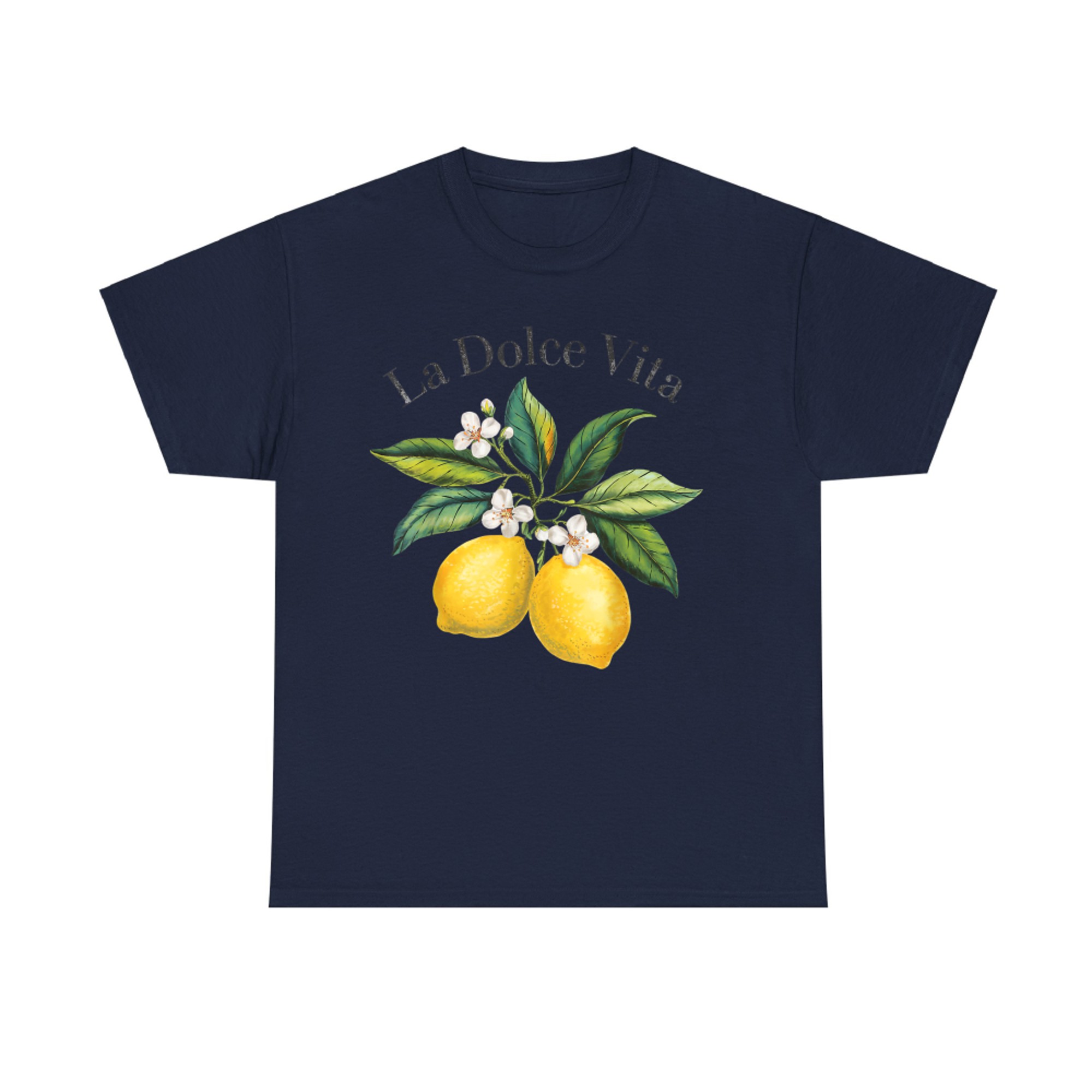 La Dolce Vita Lemon Italian Summer Limoncello Amalfi Coast T-Shirt