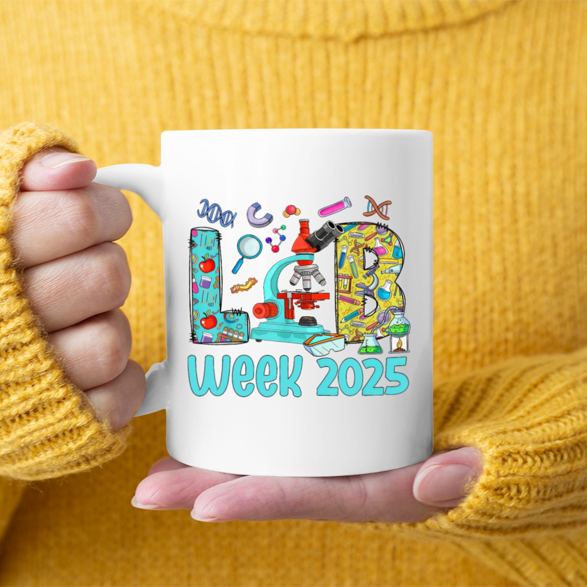 Lab Week Lab Tech Mystery Machine Diagnostics Mug