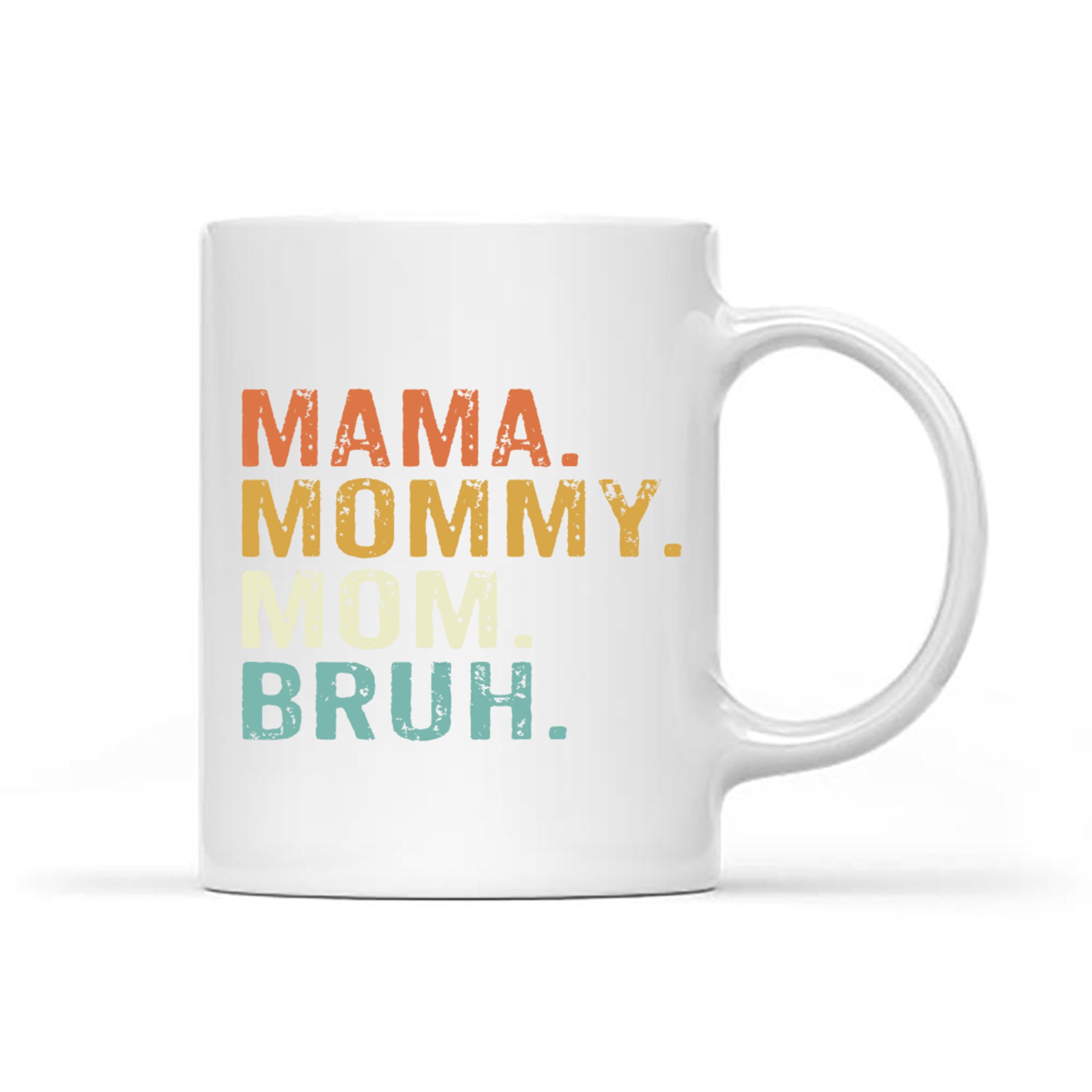 Mama Mommy Mom Bruh Mothers Day Vintage Funny Mother Mug
