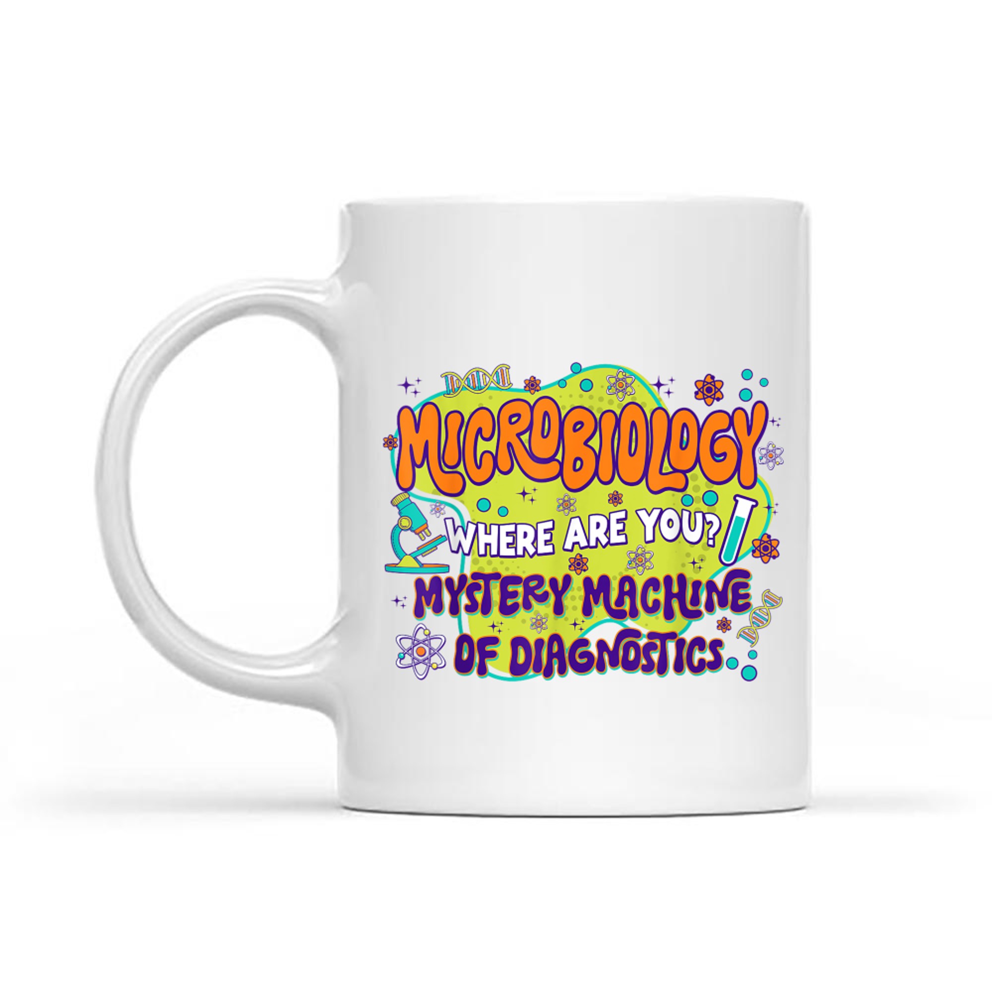 Microbiology Lab Week Mystery Machine Of Diagnostics Mug