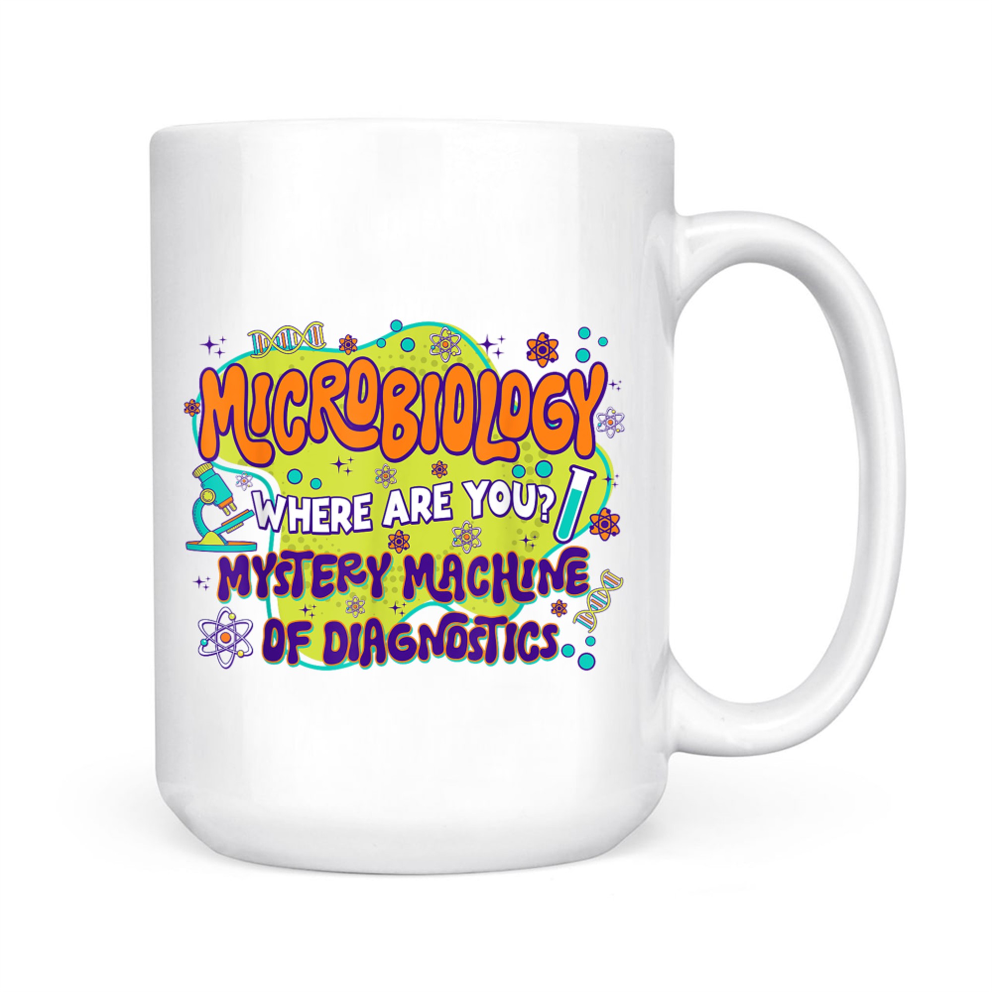 Microbiology Lab Week Mystery Machine Of Diagnostics Mug