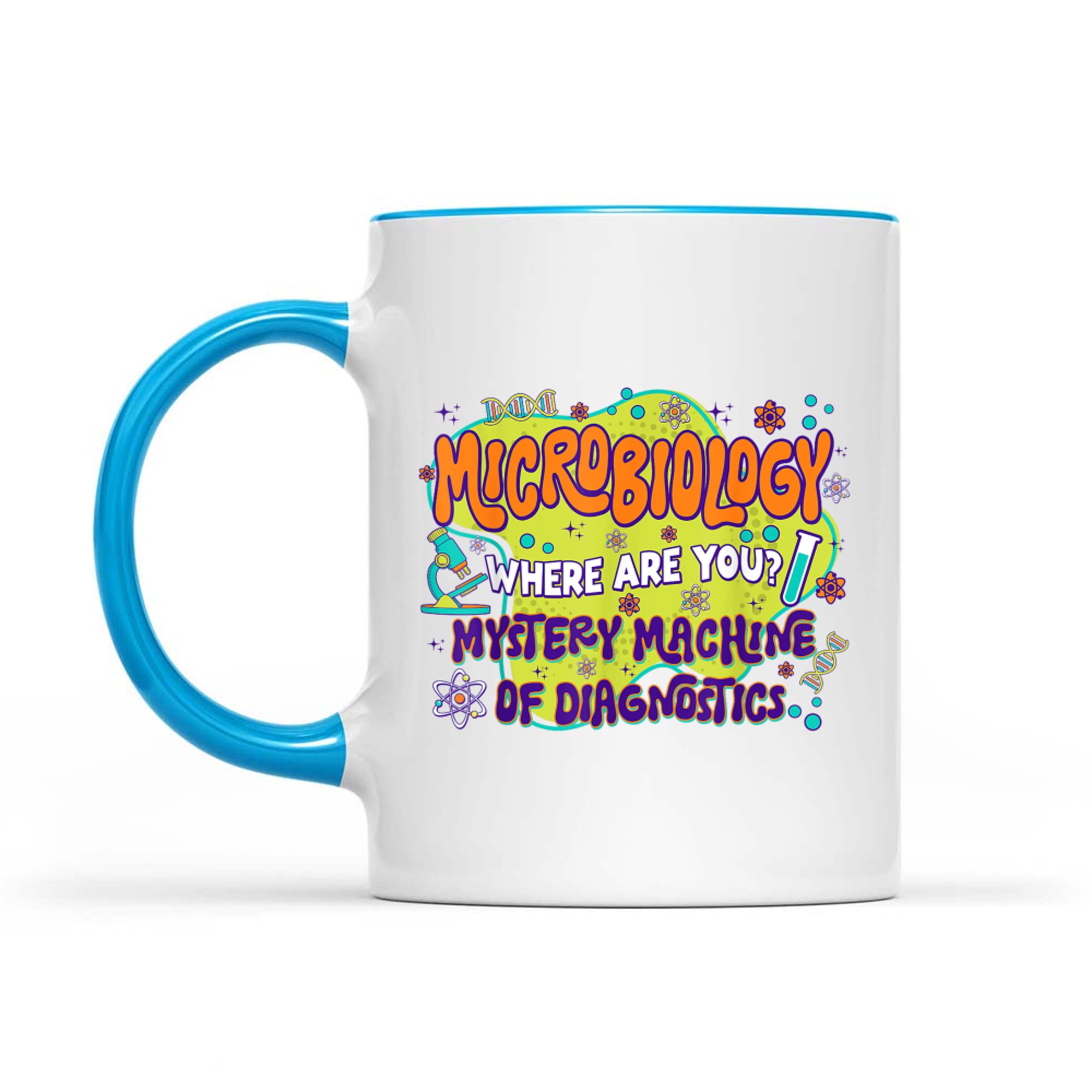 Microbiology Lab Week Mystery Machine Of Diagnostics Mug