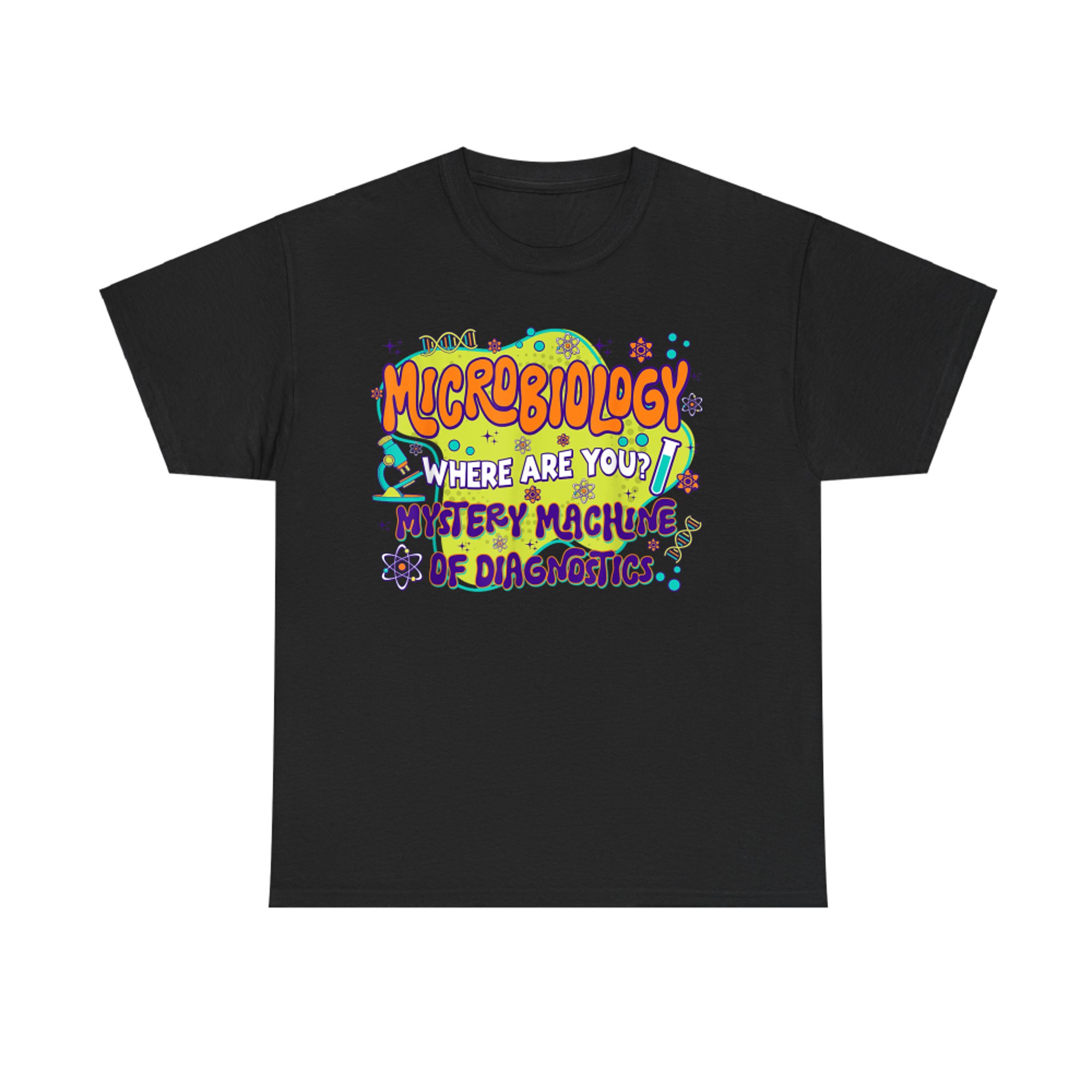 Microbiology Lab Week Mystery Machine Of Diagnostics T-Shirt