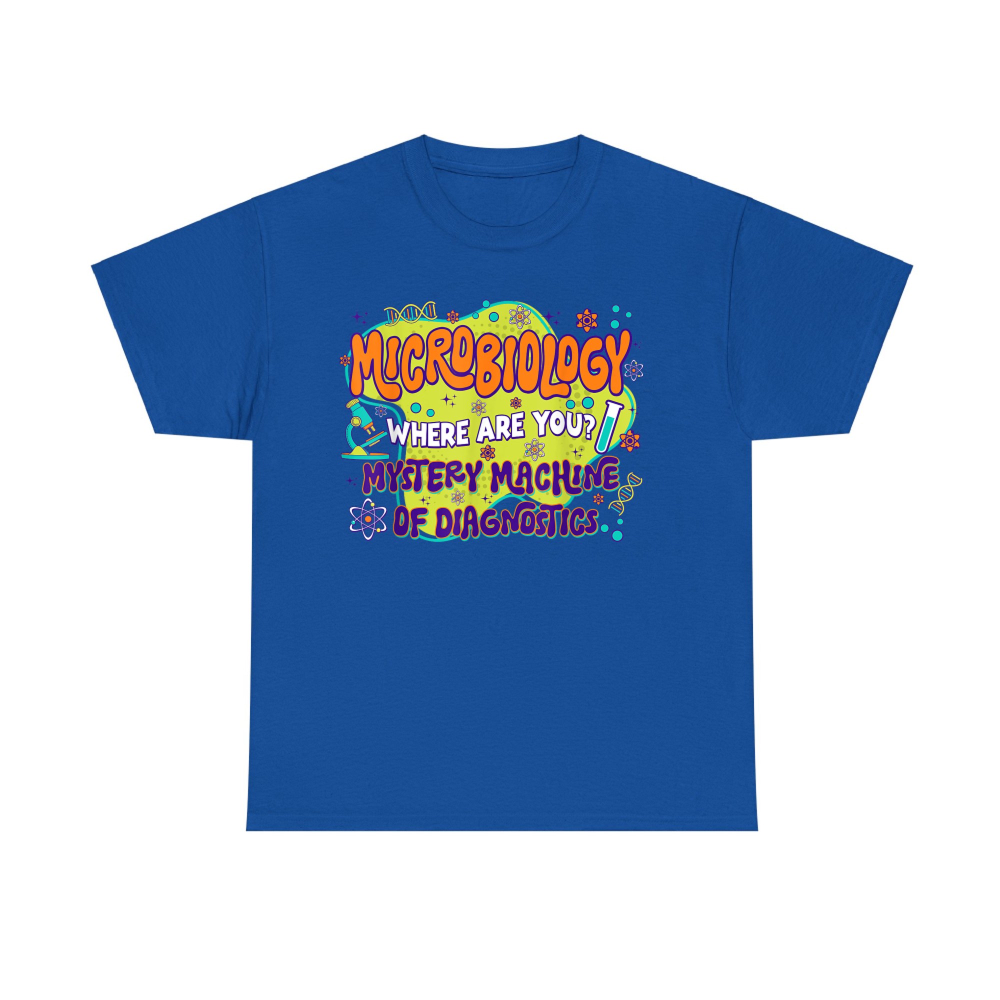 Microbiology Lab Week Mystery Machine Of Diagnostics T-Shirt