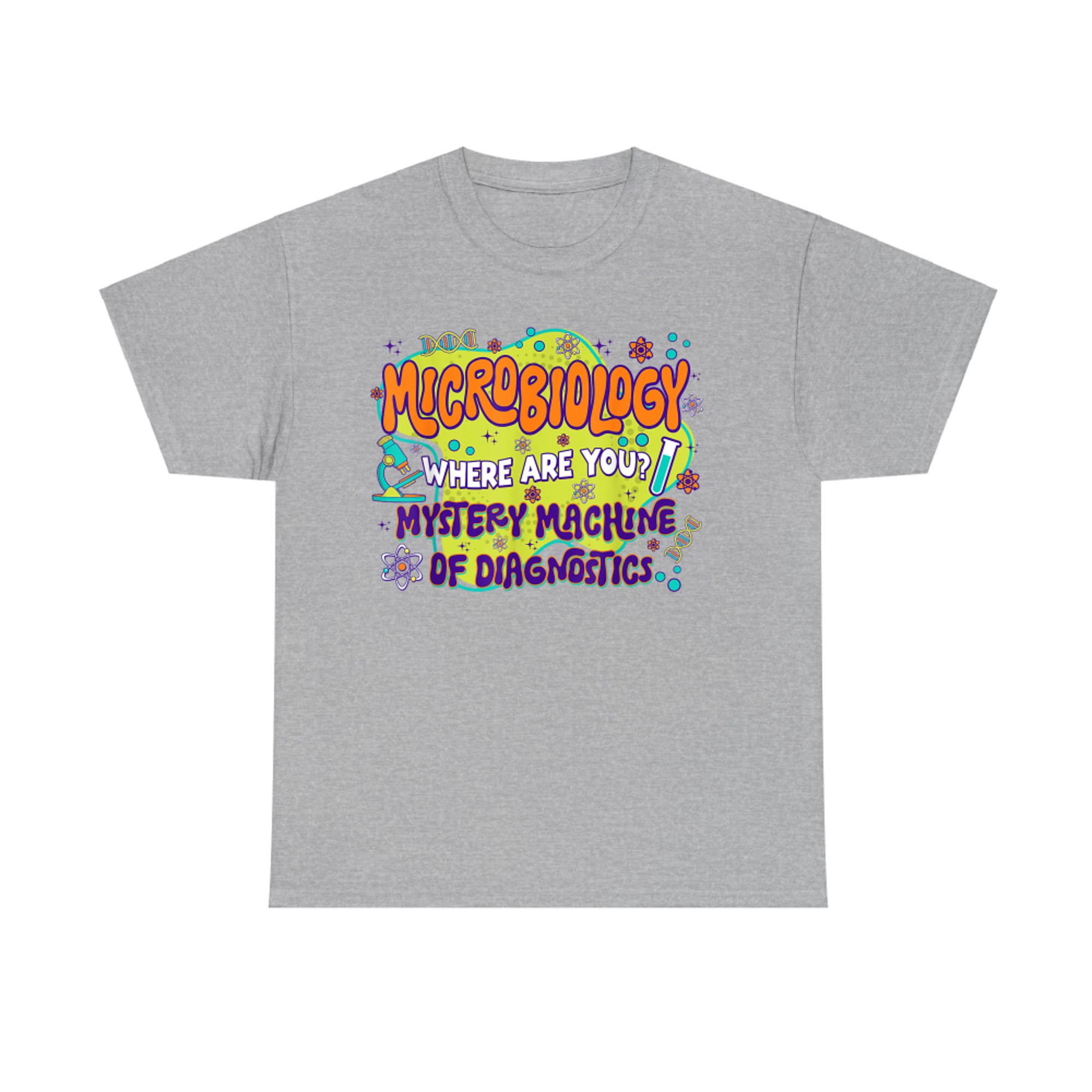 Microbiology Lab Week Mystery Machine Of Diagnostics T-Shirt