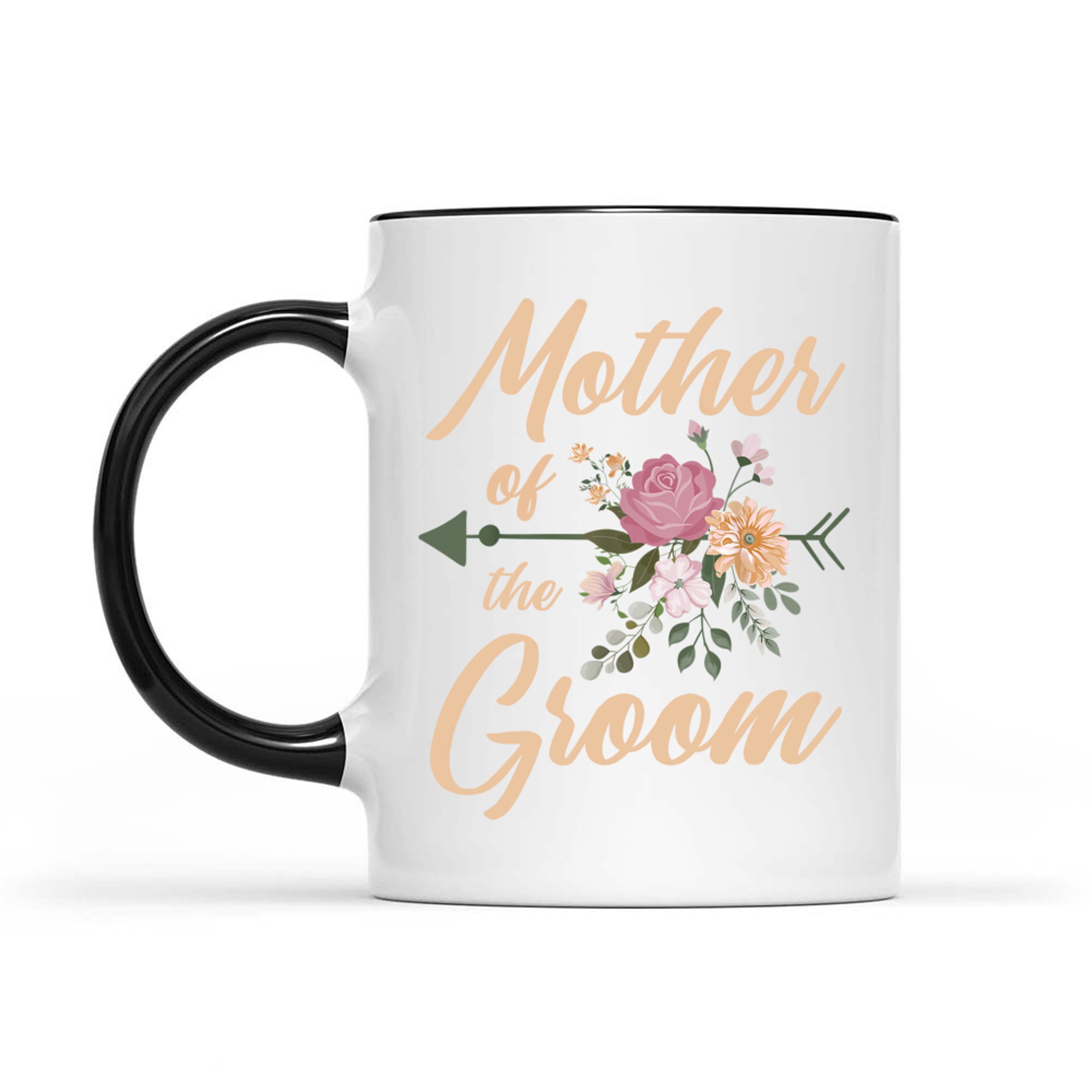 Mother Of The Groom Wedding Party Special Day Pretty Floral Mug