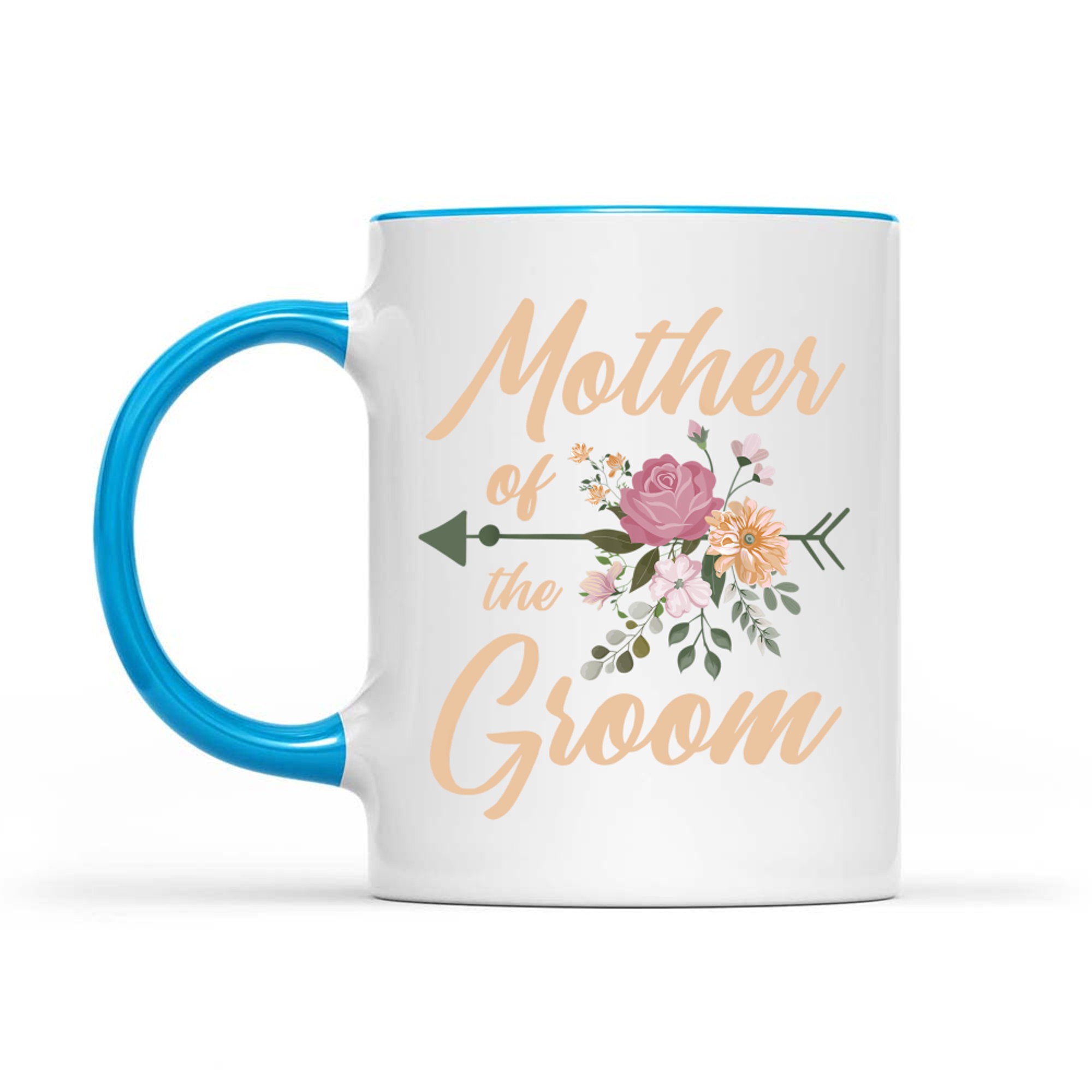 Mother Of The Groom Wedding Party Special Day Pretty Floral Mug
