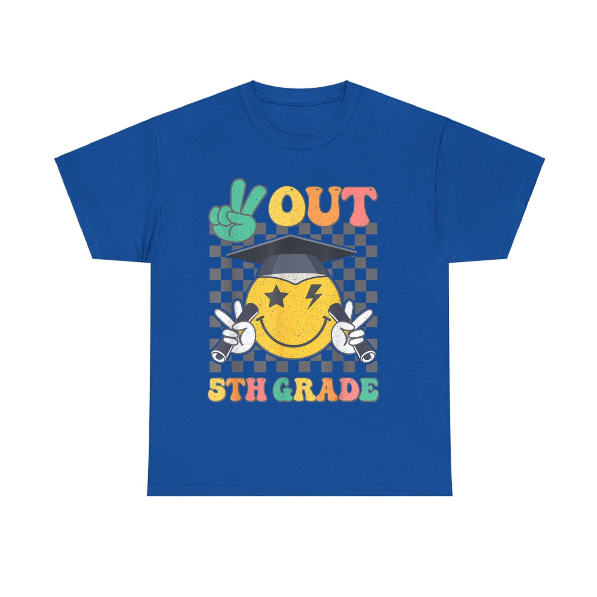 Peace Out 5th Grade Graduation Last Day School Fifth Grade T-Shirt